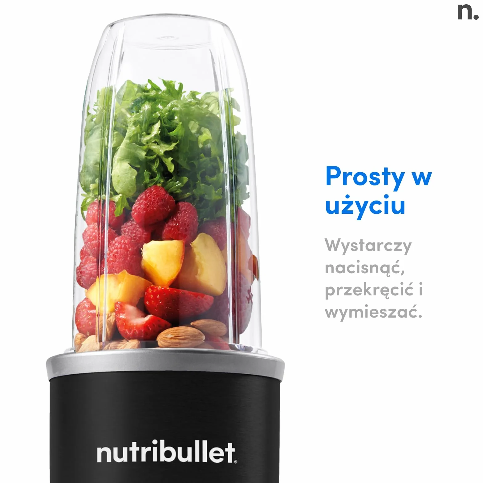 Nutribullet Pro 900 blender elektryczny 700 ml NB904B