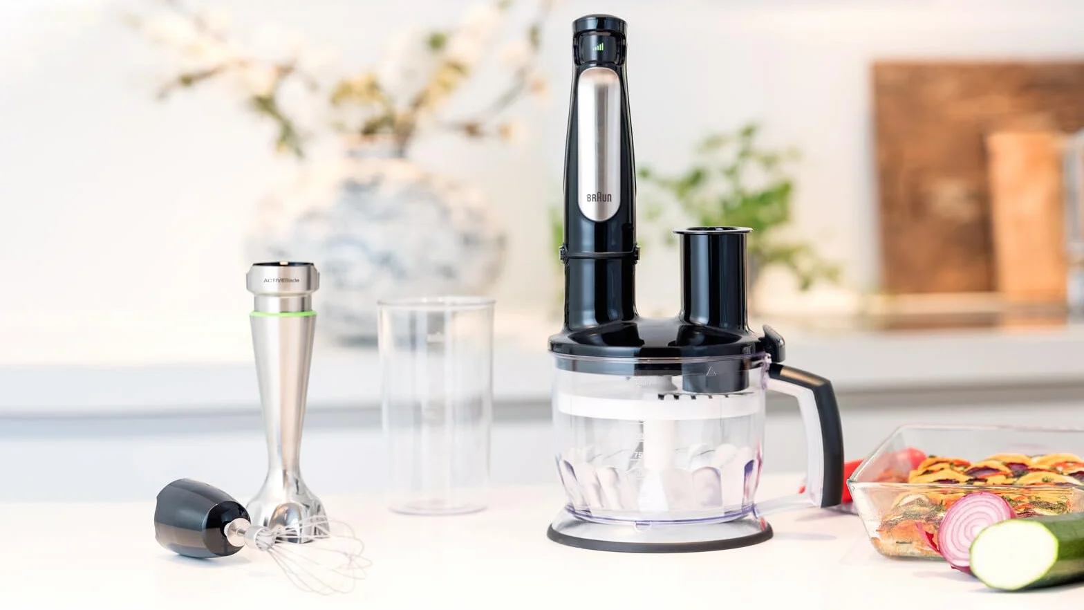 Braun MultiQuick 7 MQ 7075X blender ręczny immersyjny ze stali nierdzewnej ActiveBlade