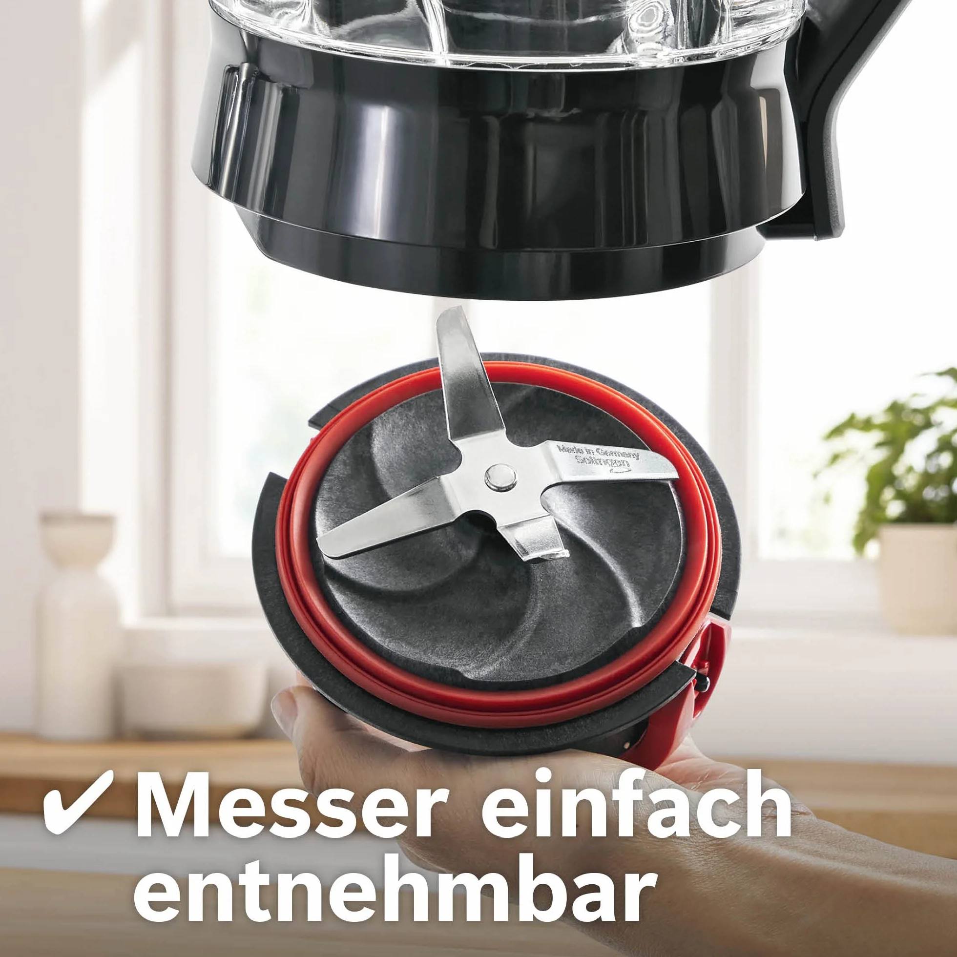 Bosch Blender Kielichowy MMB6172SN VitaPower Serie 4, 1,5 l, 1200 W, Srebrny