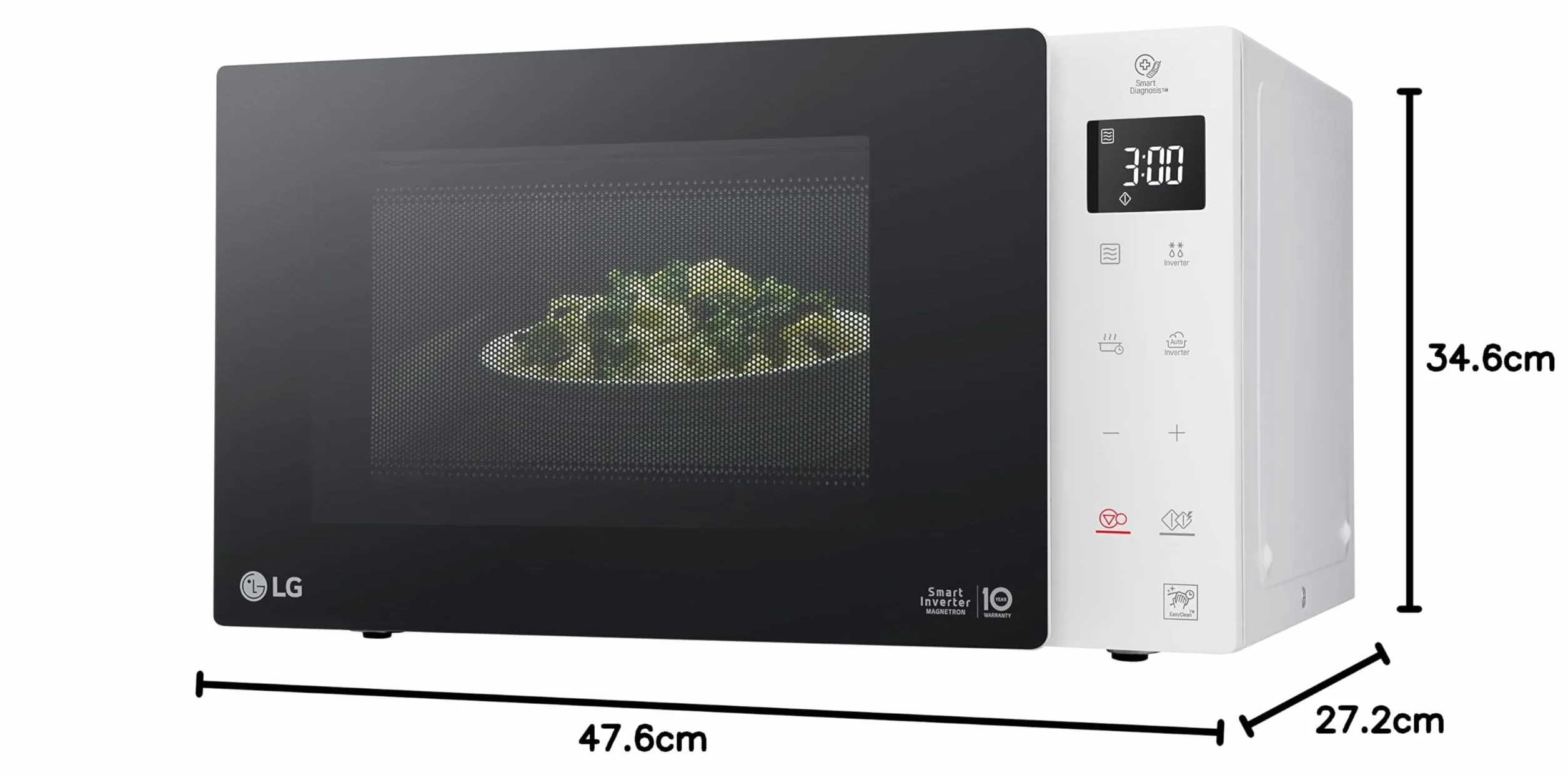 LG MS23NECBW mikrofalówka