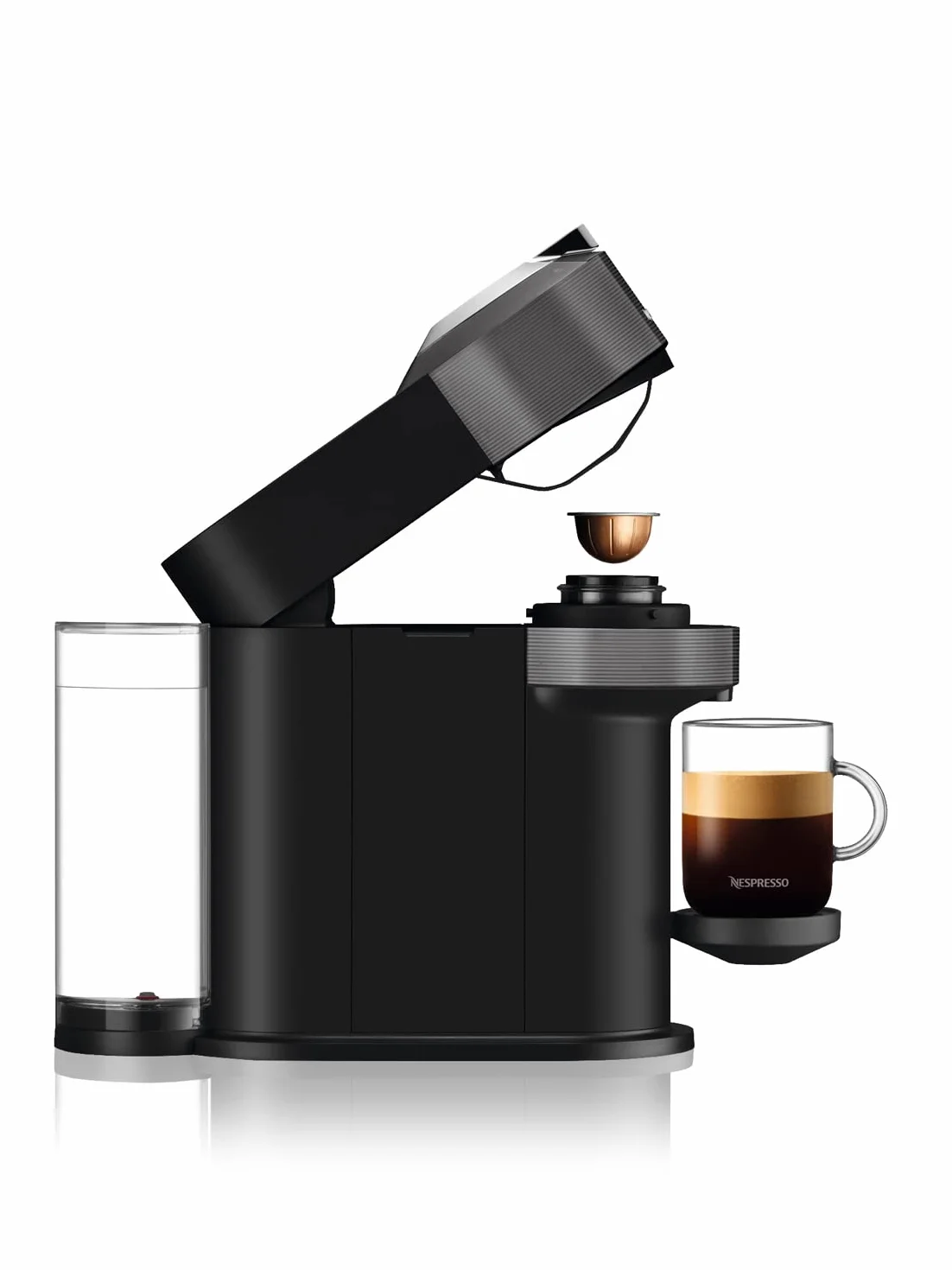 Nespresso Vertuo Next ENV 120.GY Ekspres Do Kawy, 1500 W, Czarno/Srebrny