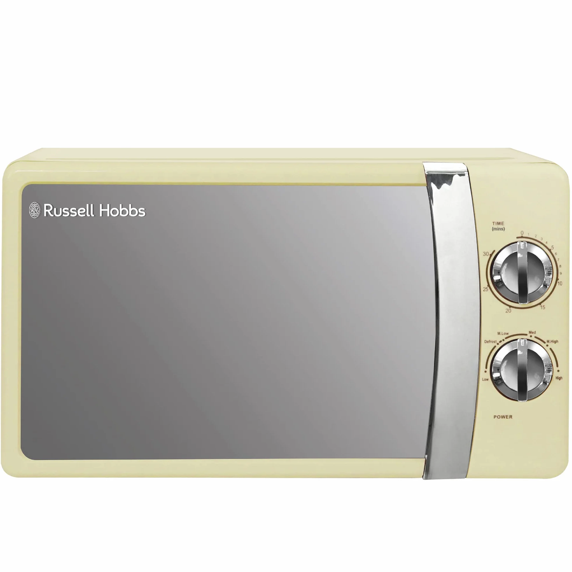 Russell Hobbs RHMM701C Ręczna Kuchenka Mikrofalowa Solo 700 W 17 l 5 Poziomów Mocy