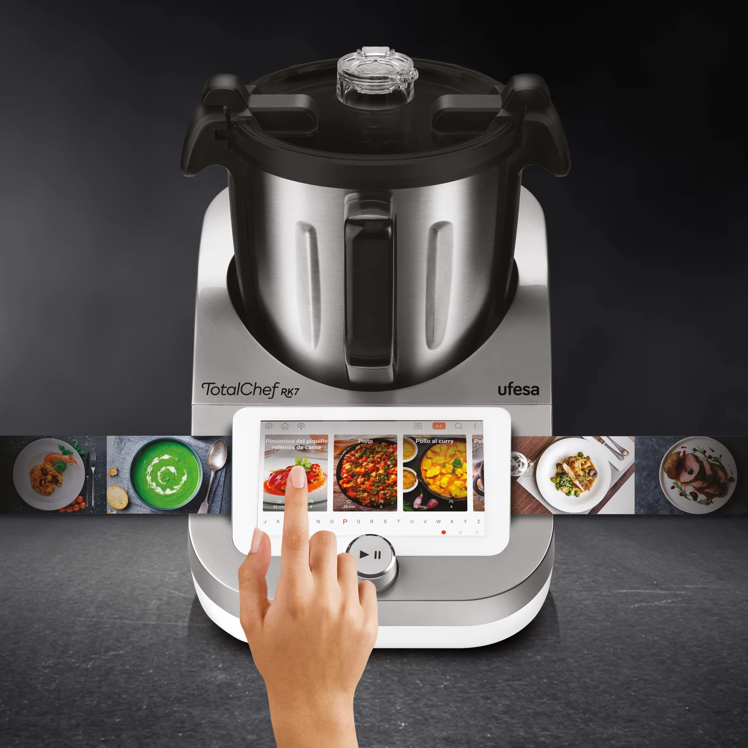 Ufesa Totalchef Rk7 Robot Kuchenny, Srebrny, 4.5 l