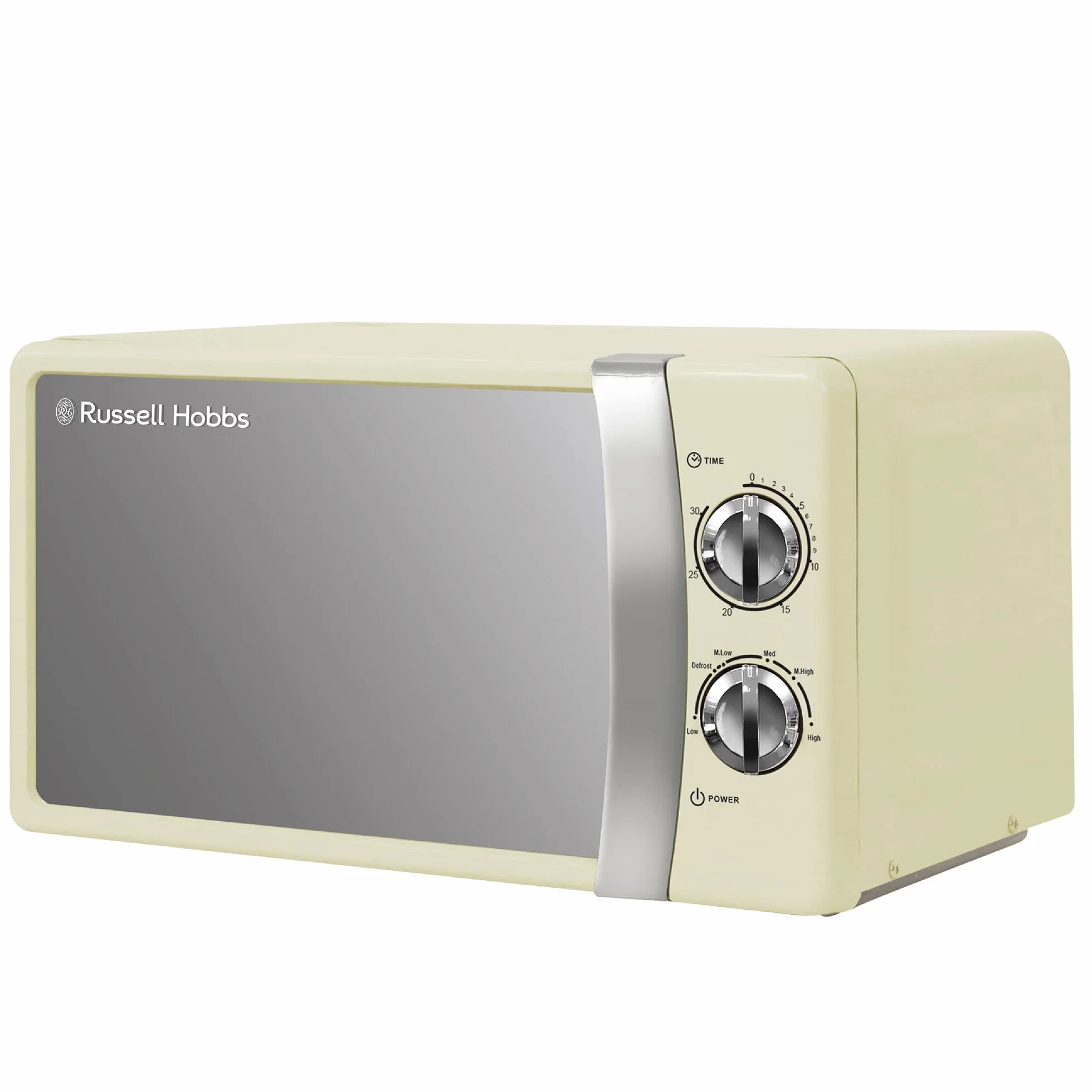 Russell Hobbs RHMM701C Ręczna Kuchenka Mikrofalowa Solo 700 W 17 l 5 Poziomów Mocy