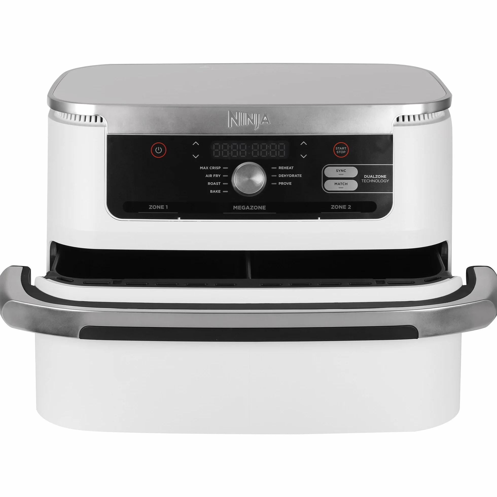 Ninja AF500EUWH Foodi FlexDrawer Doppel-Heißluftfritteuse