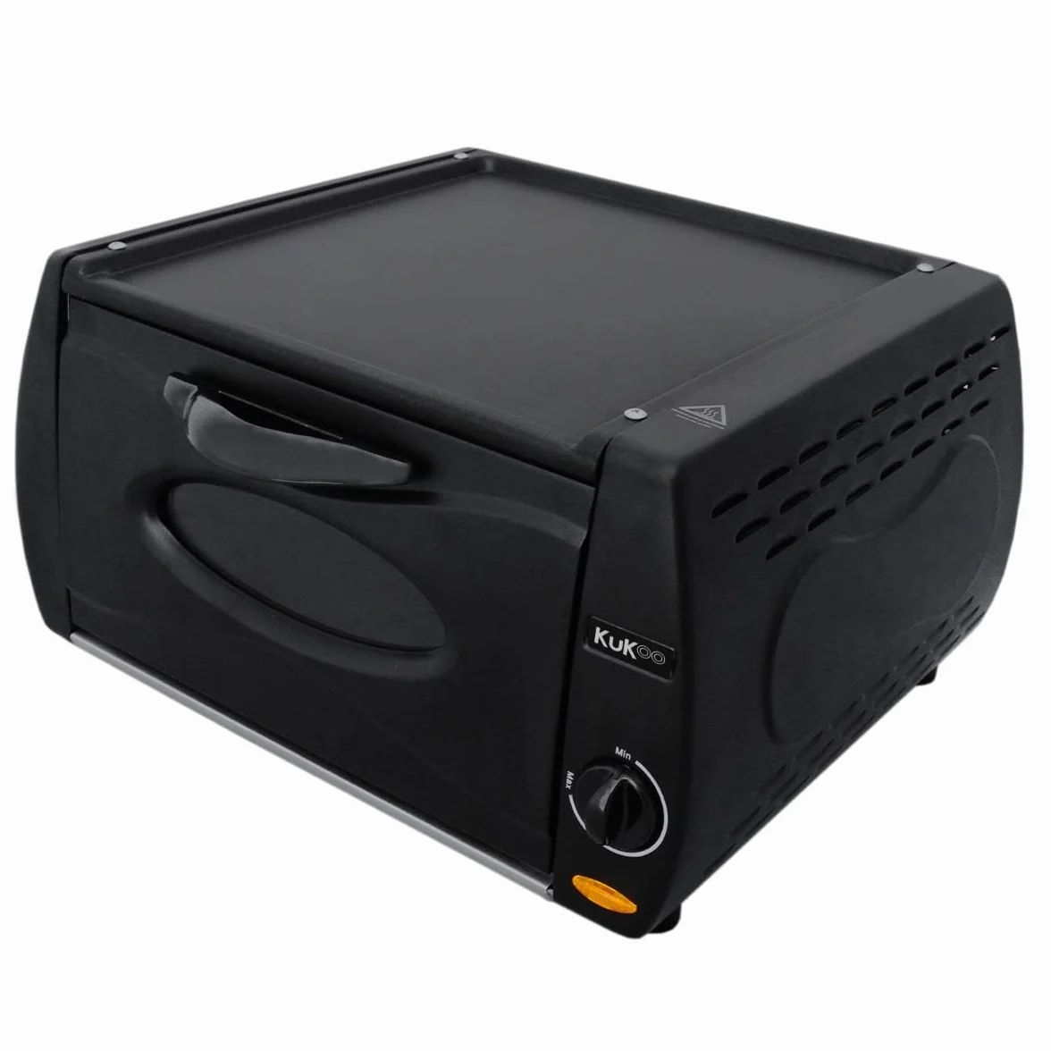 Piekarnik Tandoor Mini Elektryczna Maszyna do Chleba Pizza Chapati Roti Lahmacun Manakish Naan, Płyta Aluminiowa, Szkło