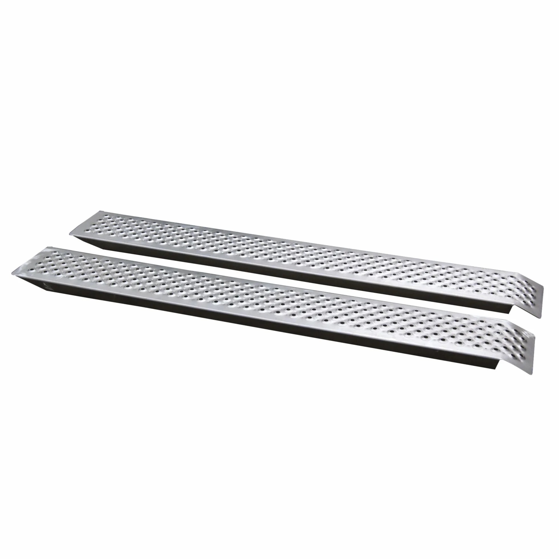 UNITEC Rampa najazdowa aluminiowa, rampa załadunkowa do samochodów osobowych, 2 sztuki, wyjątkowo antypoślizgowa, nośność do 200 kg/sztuka, para 400 kg