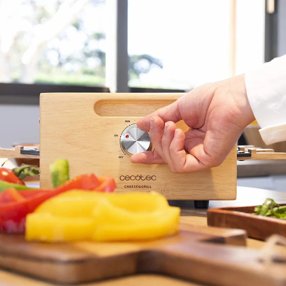 Cecotec Drewniane Raclette