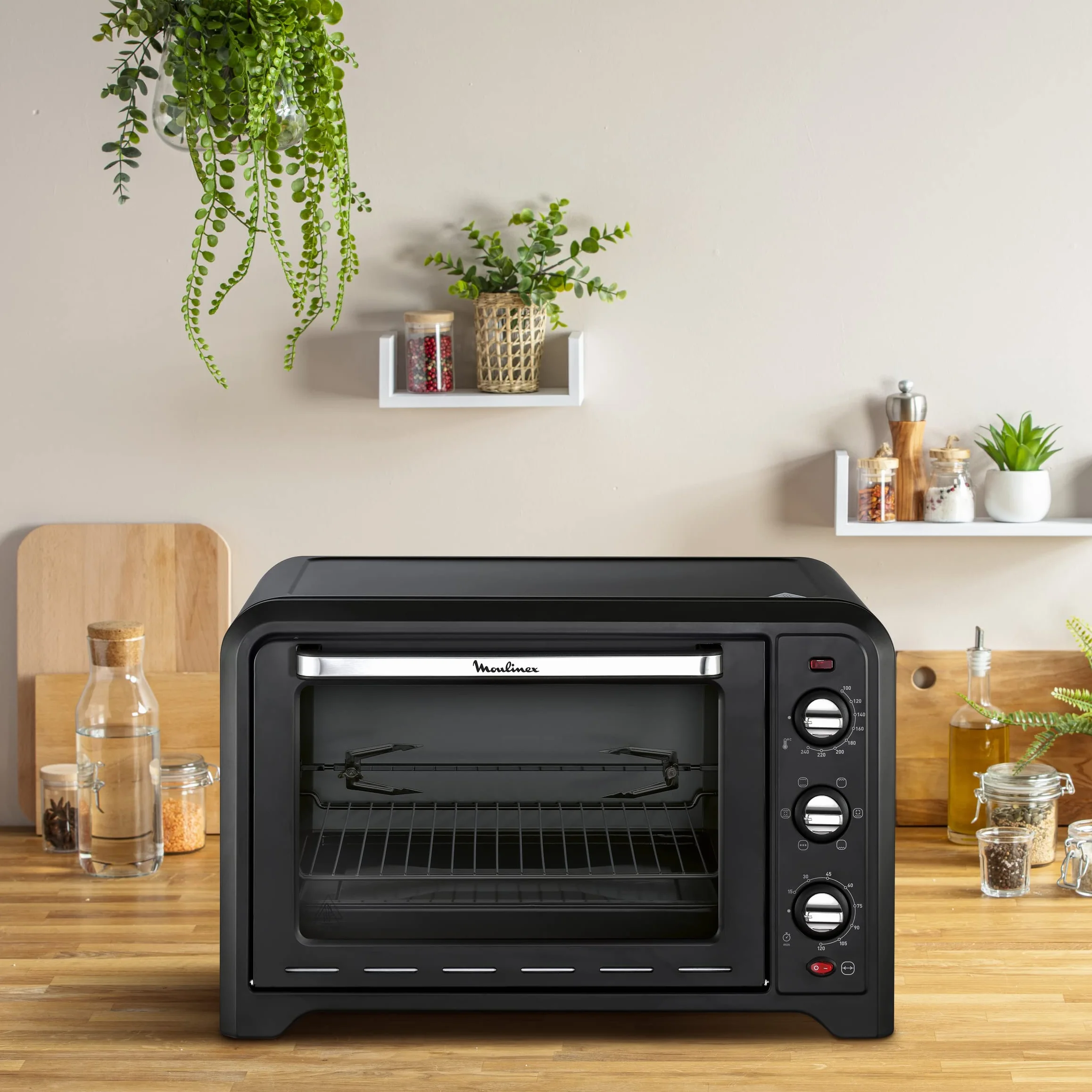 Moulinex Piekarnik elektryczny Optimo OX485810, pojemność 39 litrów, 220-240V, 50-60Hz, 2000W