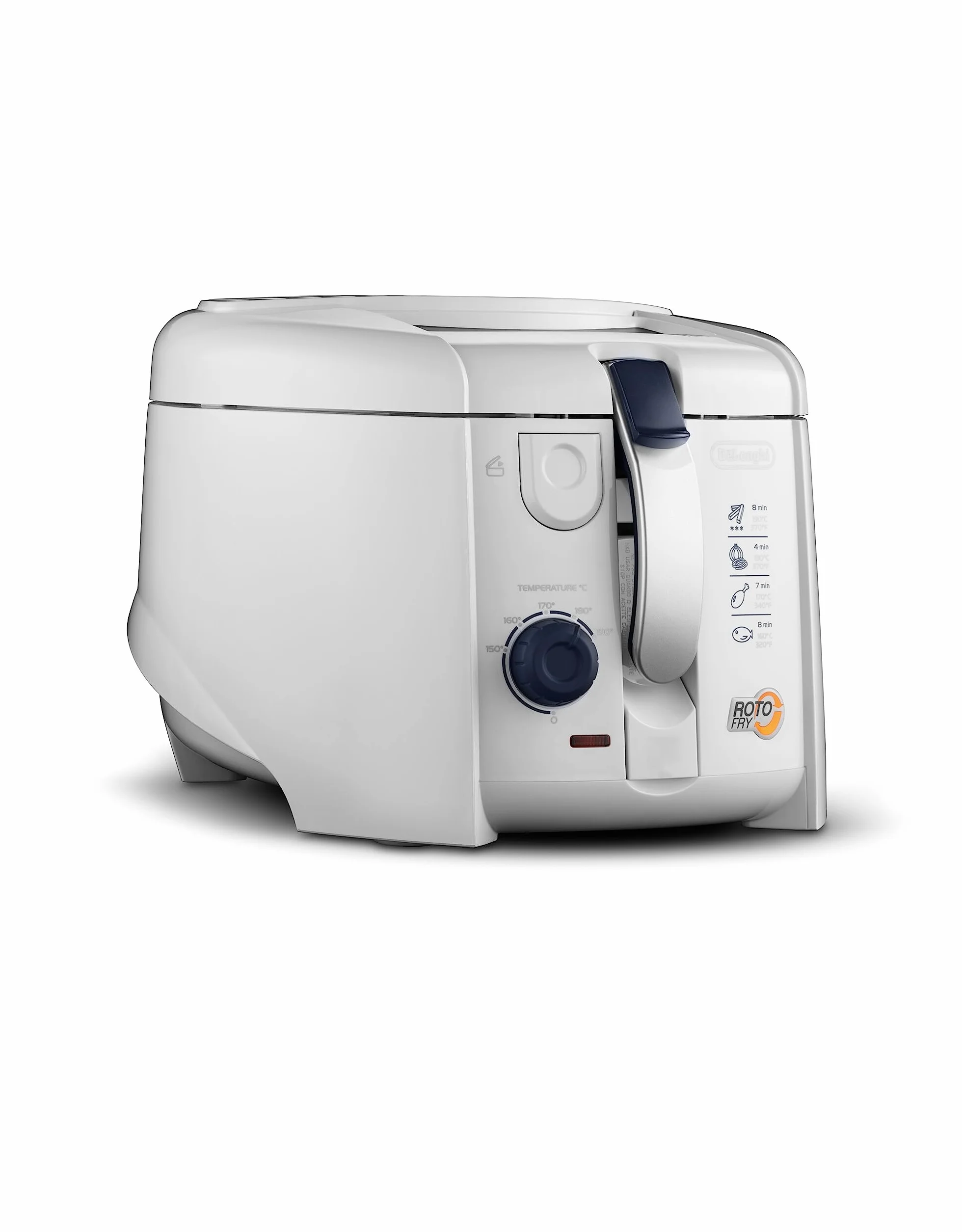 De'Longhi F28211.W1 Frytkownica RotoFry 1800 W 1,2 litra stal nierdzewna biała
