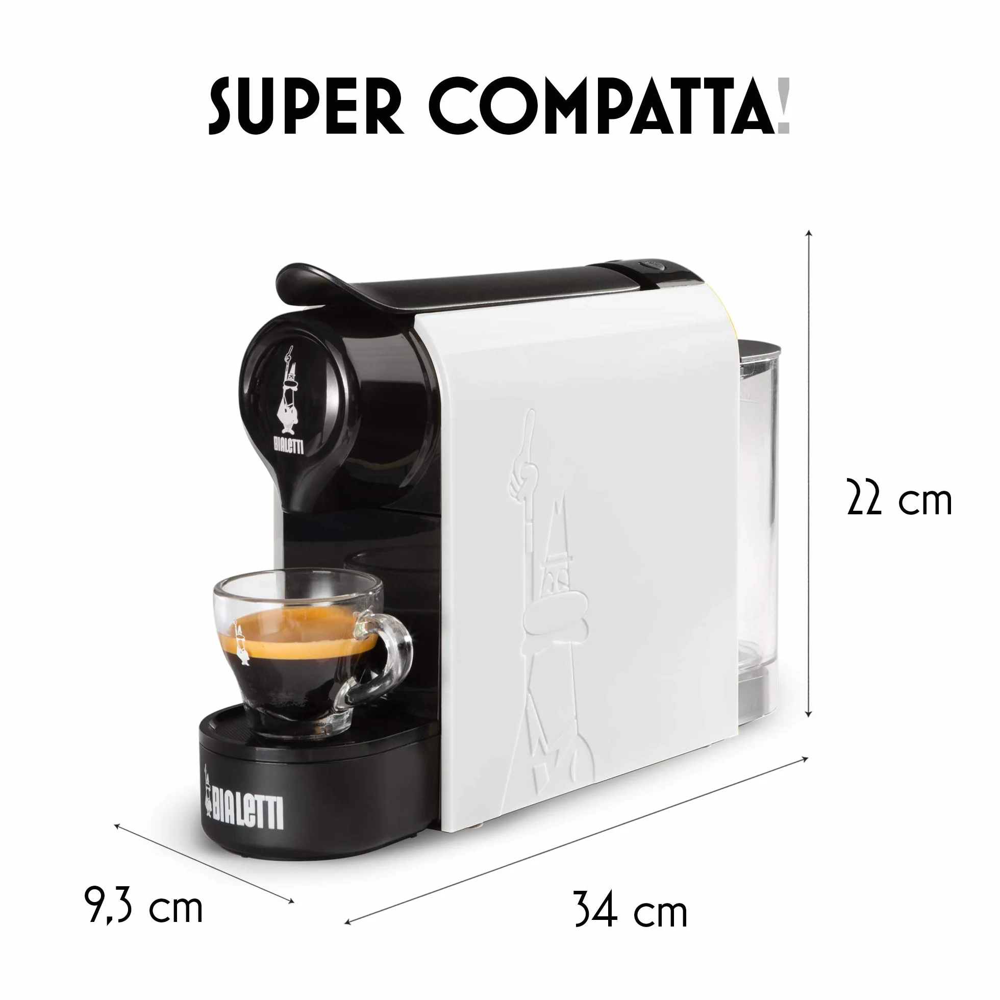 Bialetti Gioia ekspres do kawy biały 32 kapsułki