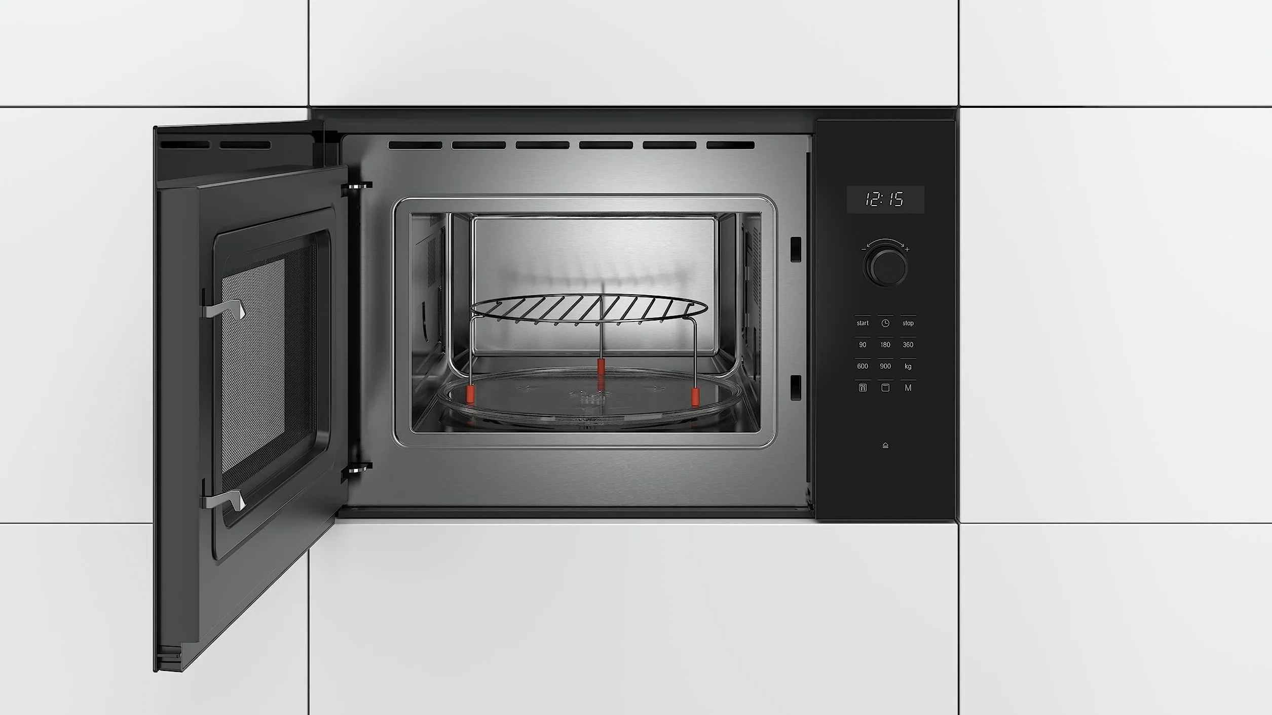 BOSCH BEL554MB0 kuchenka mikrofalowa z grillem 25 l 1450W Czarny