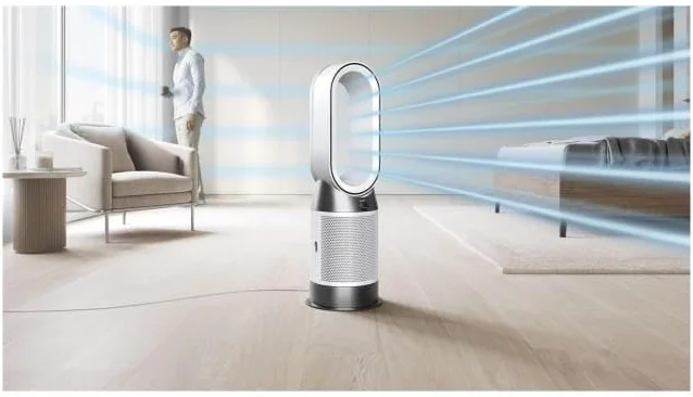 Dyson Purifier Hot+Cool HP1 oczyszczacz powietrza z wentylatorem i ogrzewaniem biały