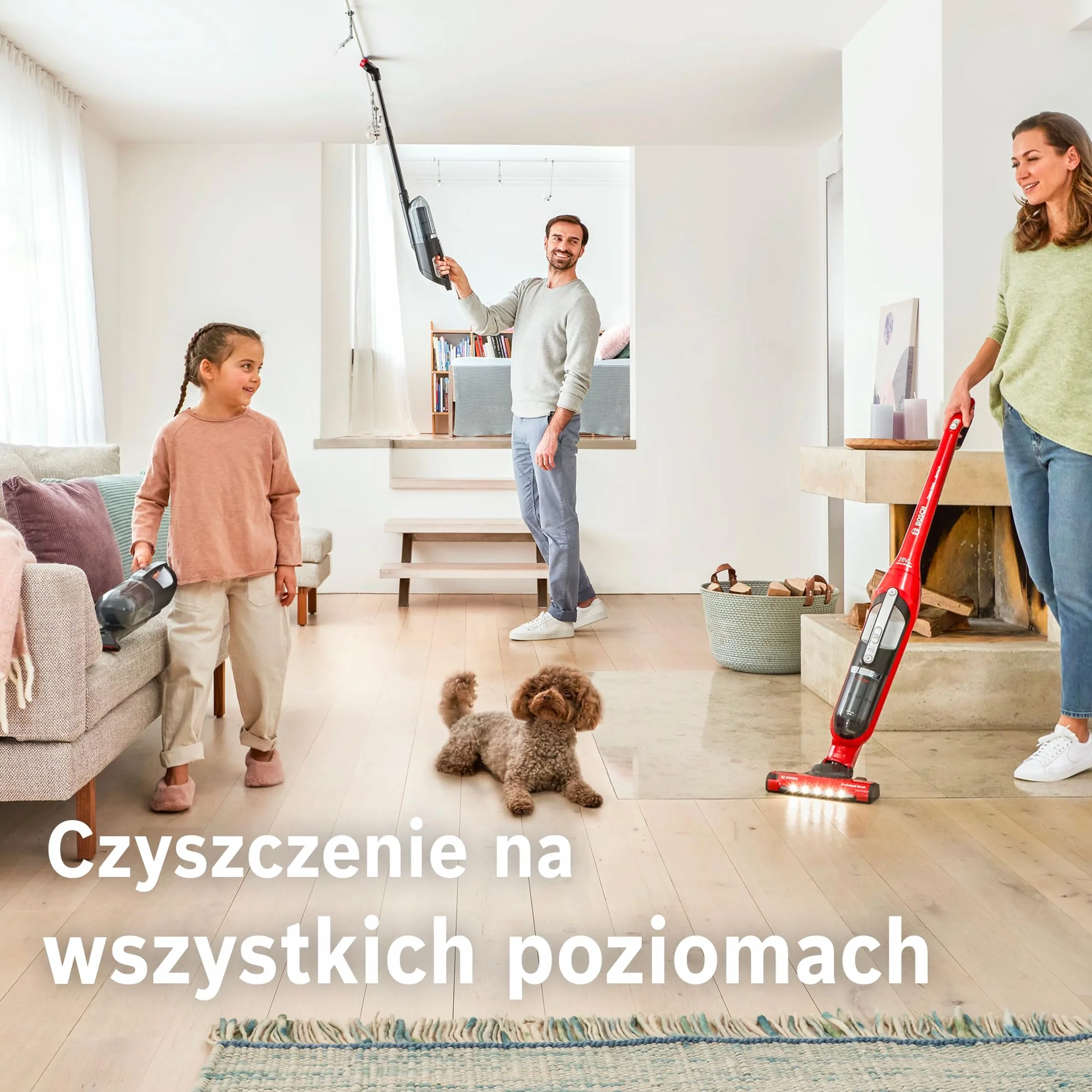 Bosch Flexxo Gen2 Serie 4 ProAnimal BBH3ZOO28 Bezprzewodowy Odkurzacz Ręczny i Pionowy 2w1 28 Vmax