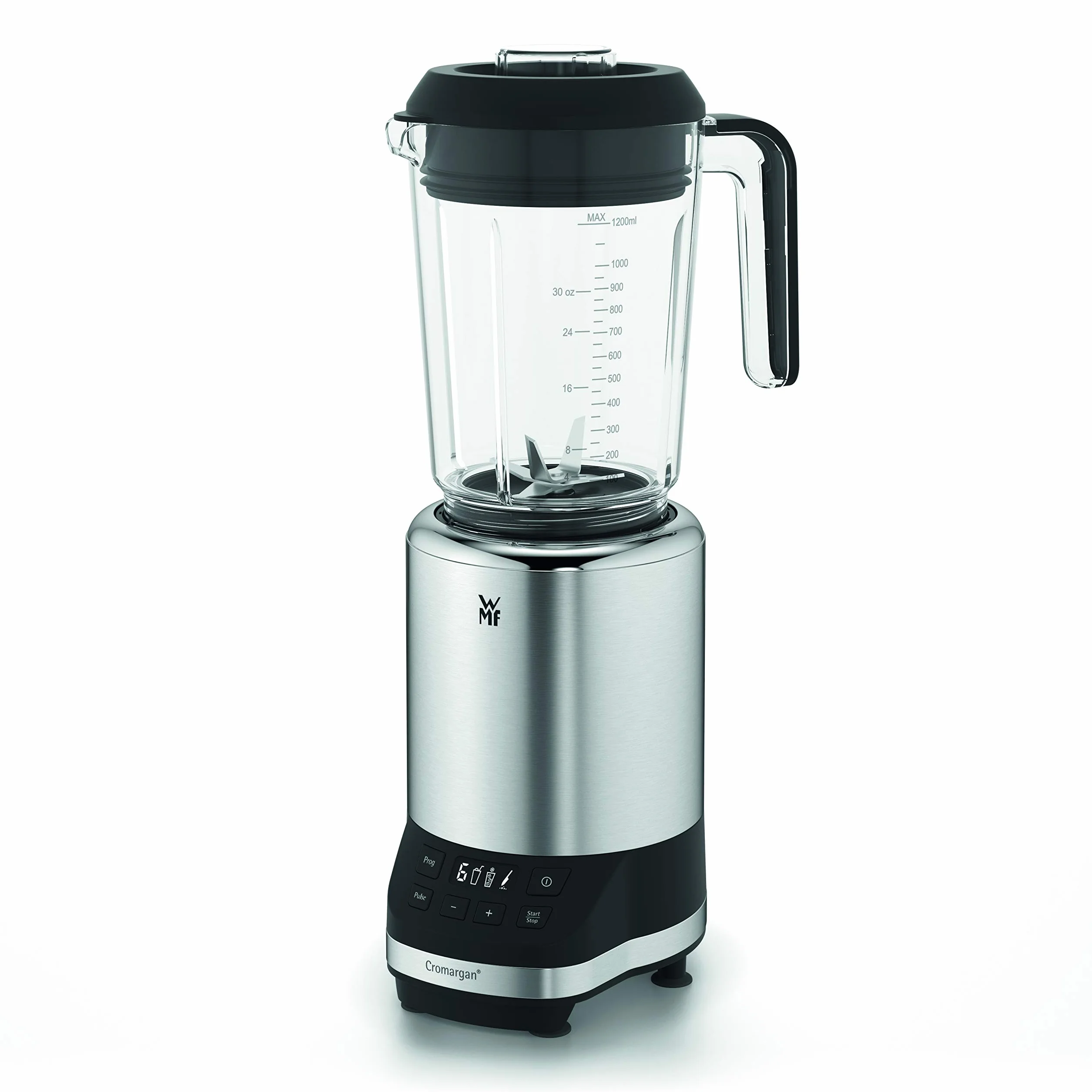 Wmf 416530011 Cromargan Blender Kielichowy, Cromargan, 1200 W, 1,2 L, Szary/Srebrny