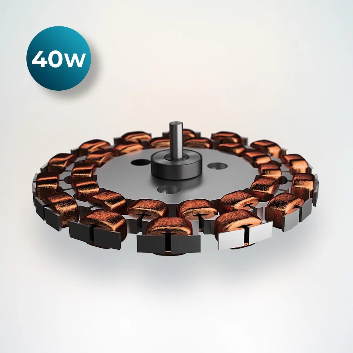 Cecotec Wentylator sufitowy EnergySilence Aero 5230 DarkWood 40 W LED pilot zdalnego sterowania