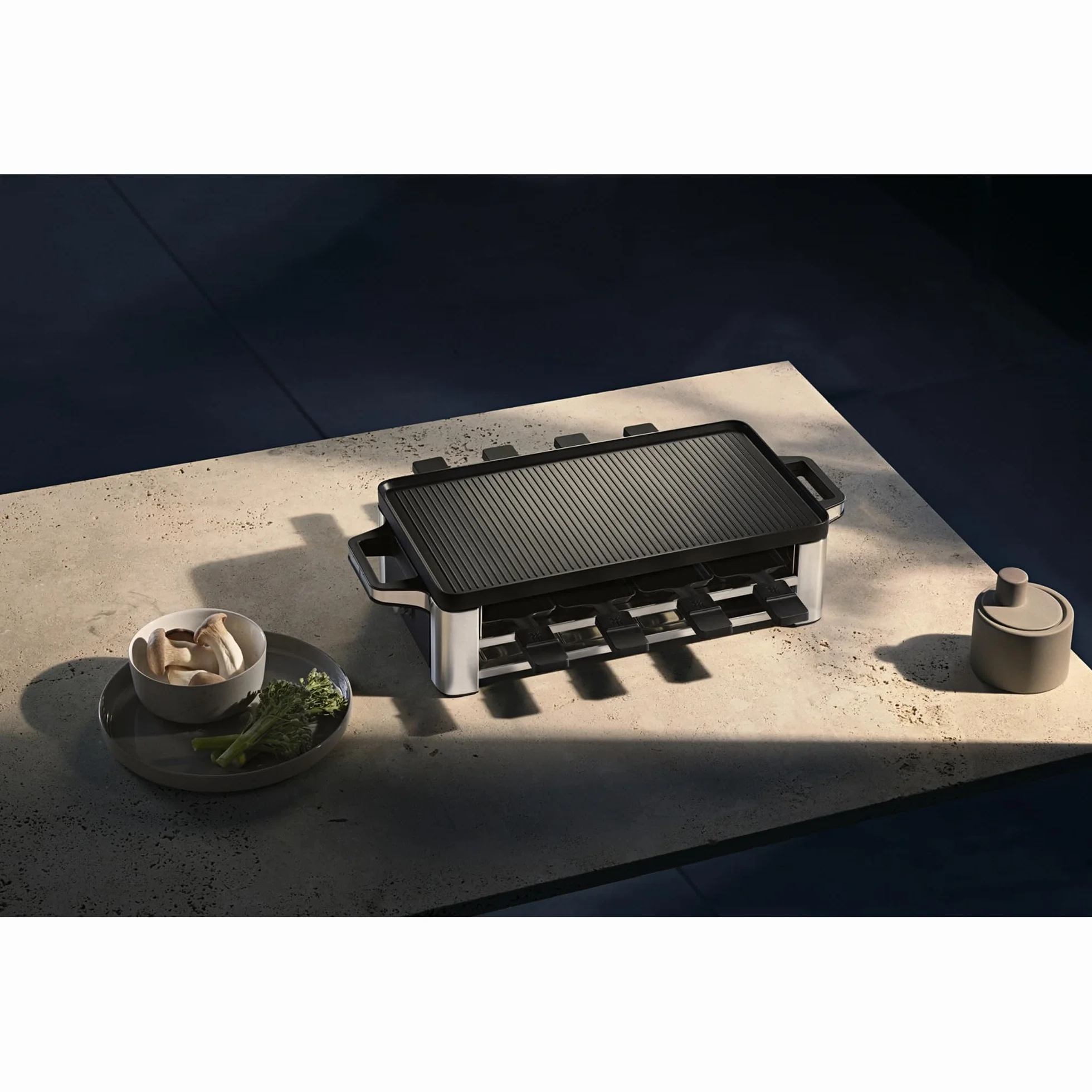 WMF Raclette Grill Kuchenny 1500 W Srebrny