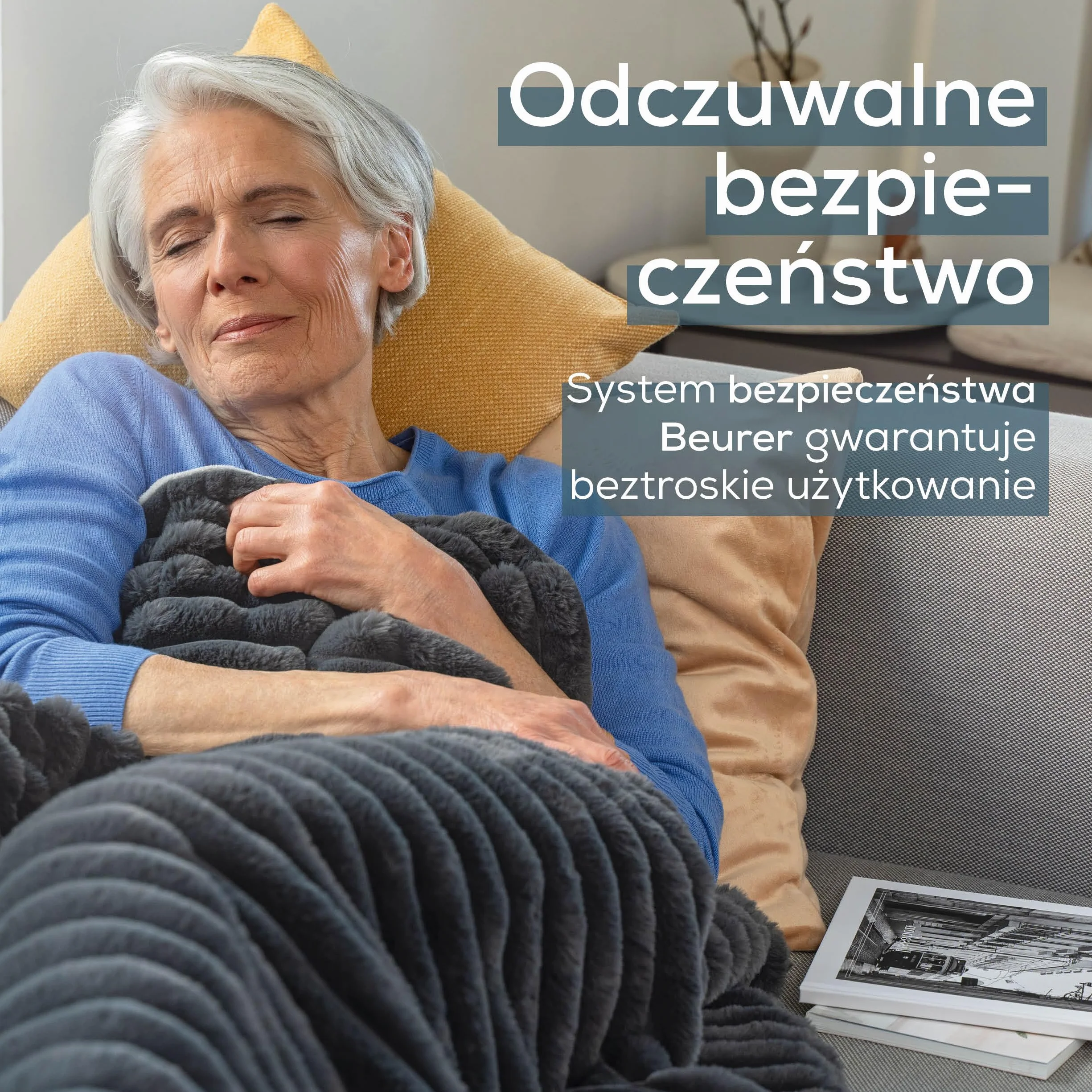 Beurer Stockholm koc elektryczny 6 poziomów temperatury z automatycznym wyłączaniem