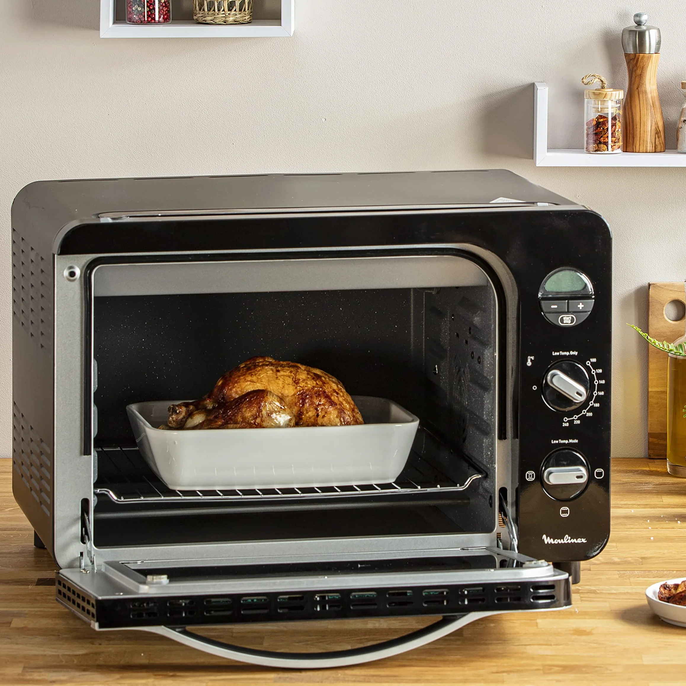 Moulinex Piekarnik elektryczny Optimo OX485810, pojemność 39 litrów, 220-240V, 50-60Hz, 2000W