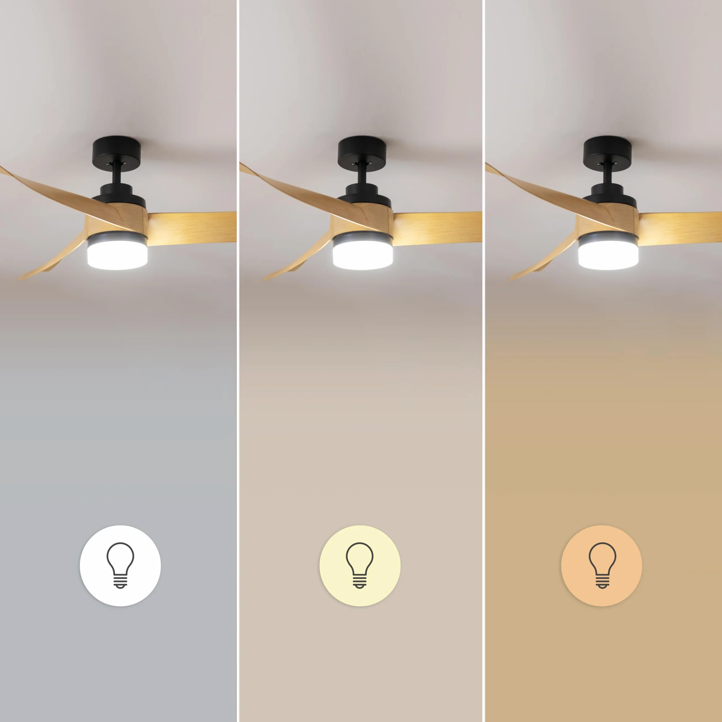 Cecotec EnergySilence Aero 5285 wentylator sufitowy 40 W 52" LED 18 W pilot timer tryb zima-lato