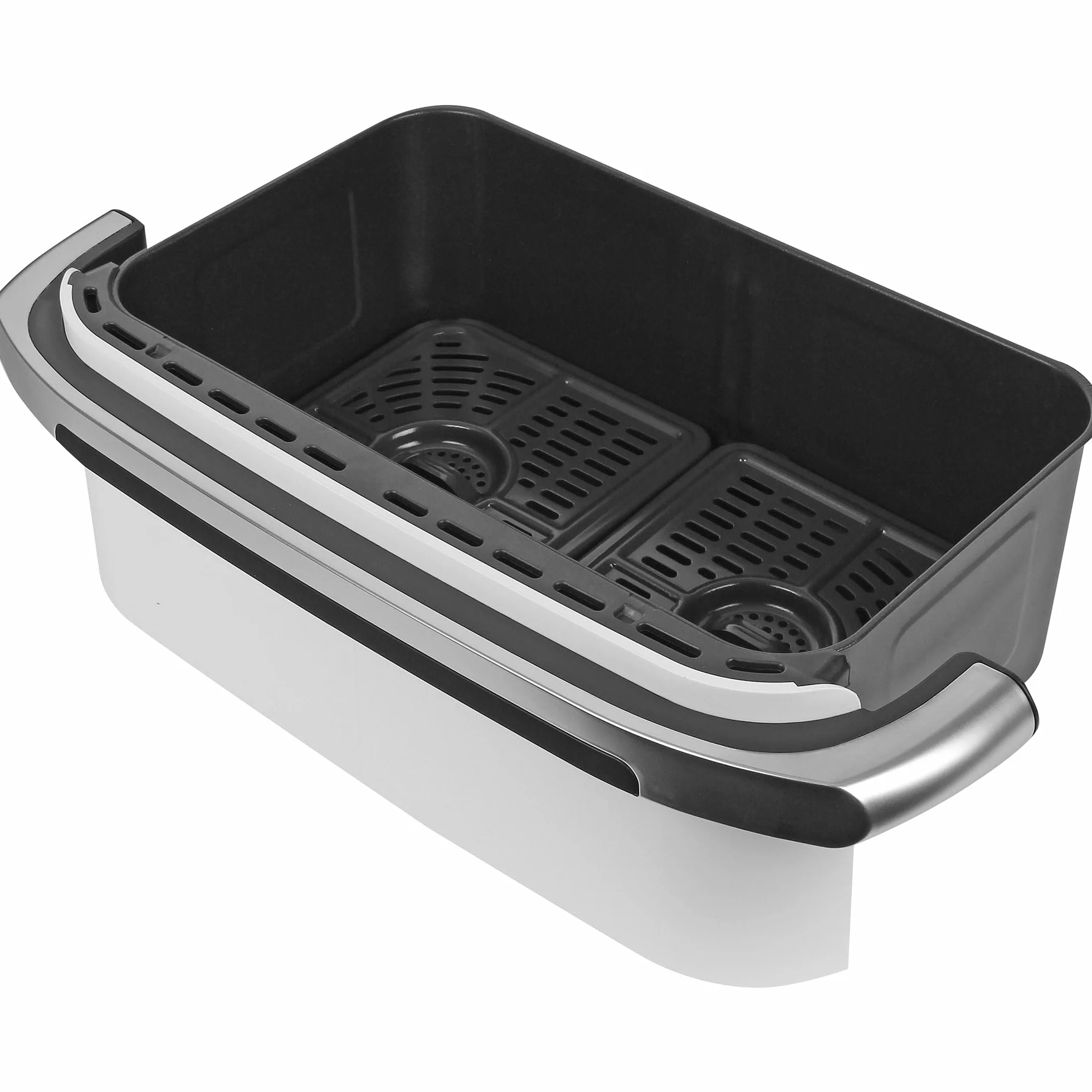 Ninja AF500EUWH Foodi FlexDrawer Doppel-Heißluftfritteuse