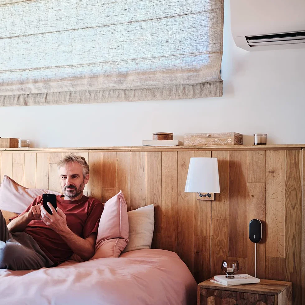 Netatmo Smart AC Controller Inteligentna klimatyzacja Wi-Fi Kompatybilny z klimatyzatorami i pompami ciepła Alexa Google Assistant Siri