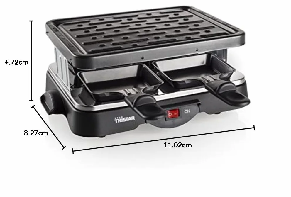 Tristar RA-2949 grill raclette 500 W 4 patelnie