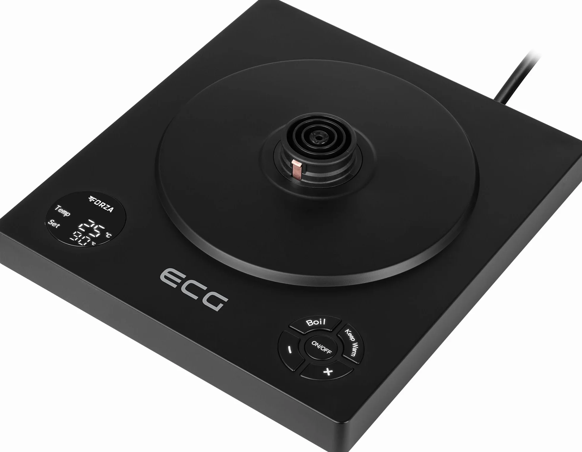 Ecg Forza 8000 Czajnik Elektryczny 1 l Czarny