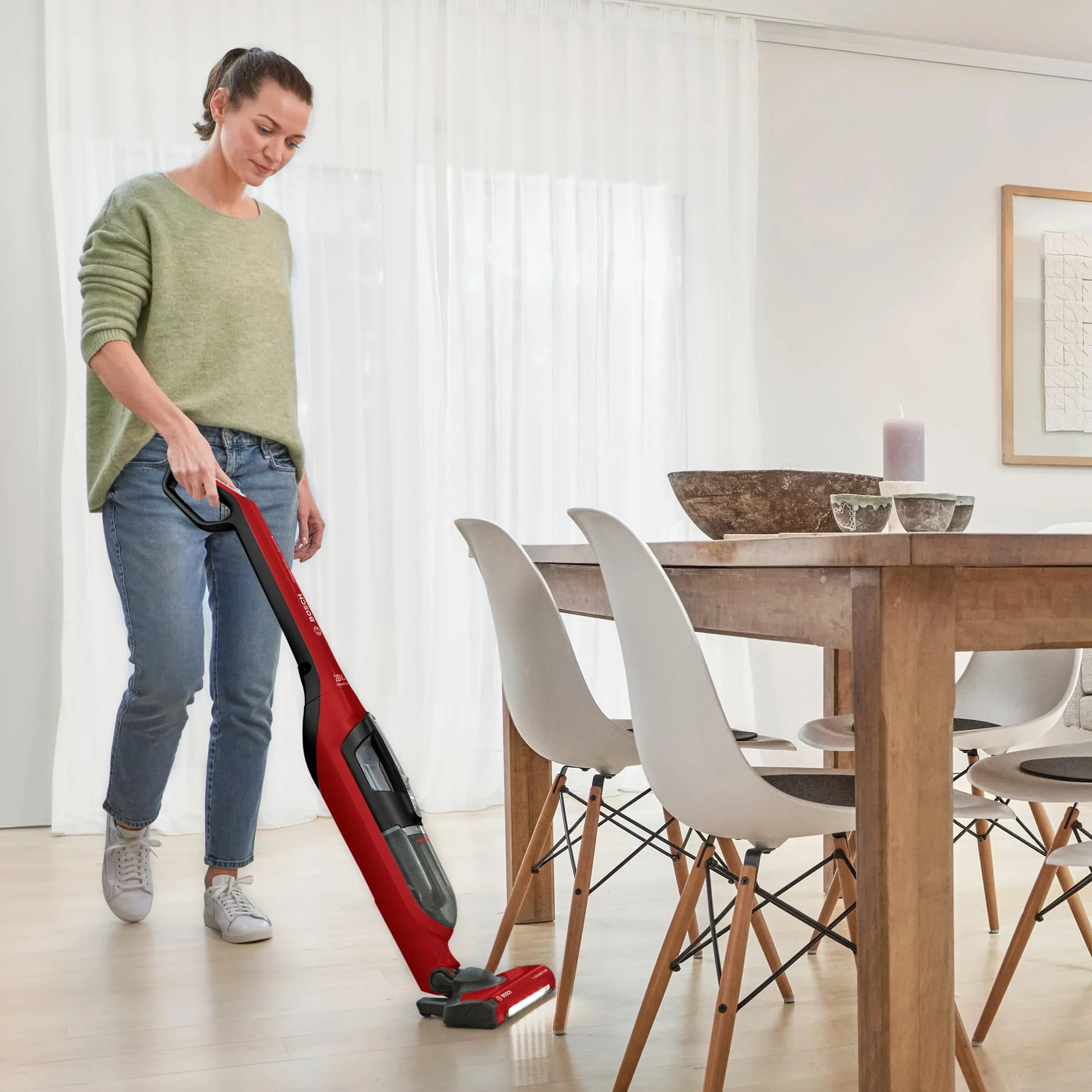 Bosch Flexxo Gen2 Serie 4 ProAnimal BBH3ZOO28 Bezprzewodowy Odkurzacz Ręczny i Pionowy 2w1 28 Vmax