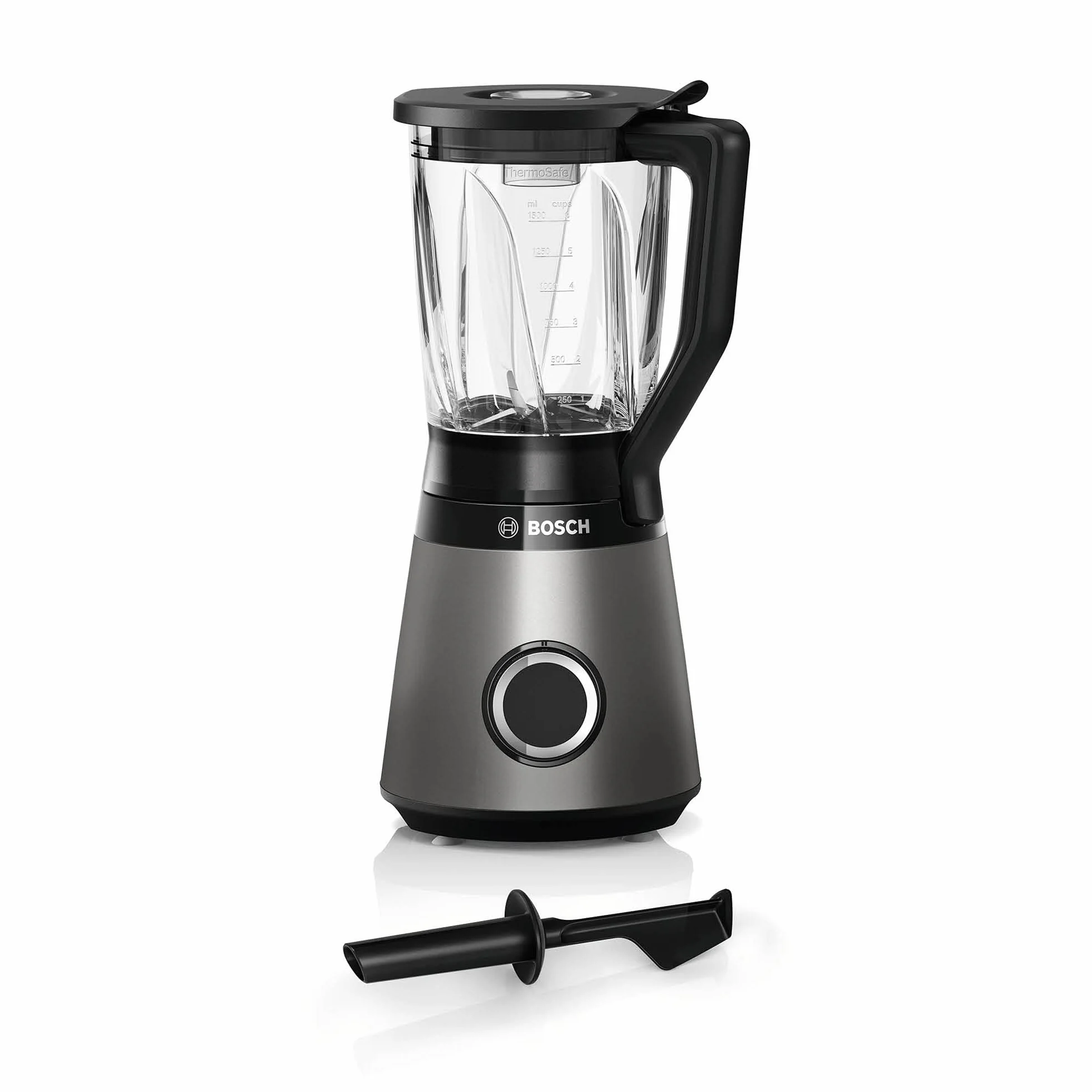 Bosch Blender Kielichowy MMB6172SN VitaPower Serie 4, 1,5 l, 1200 W, Srebrny