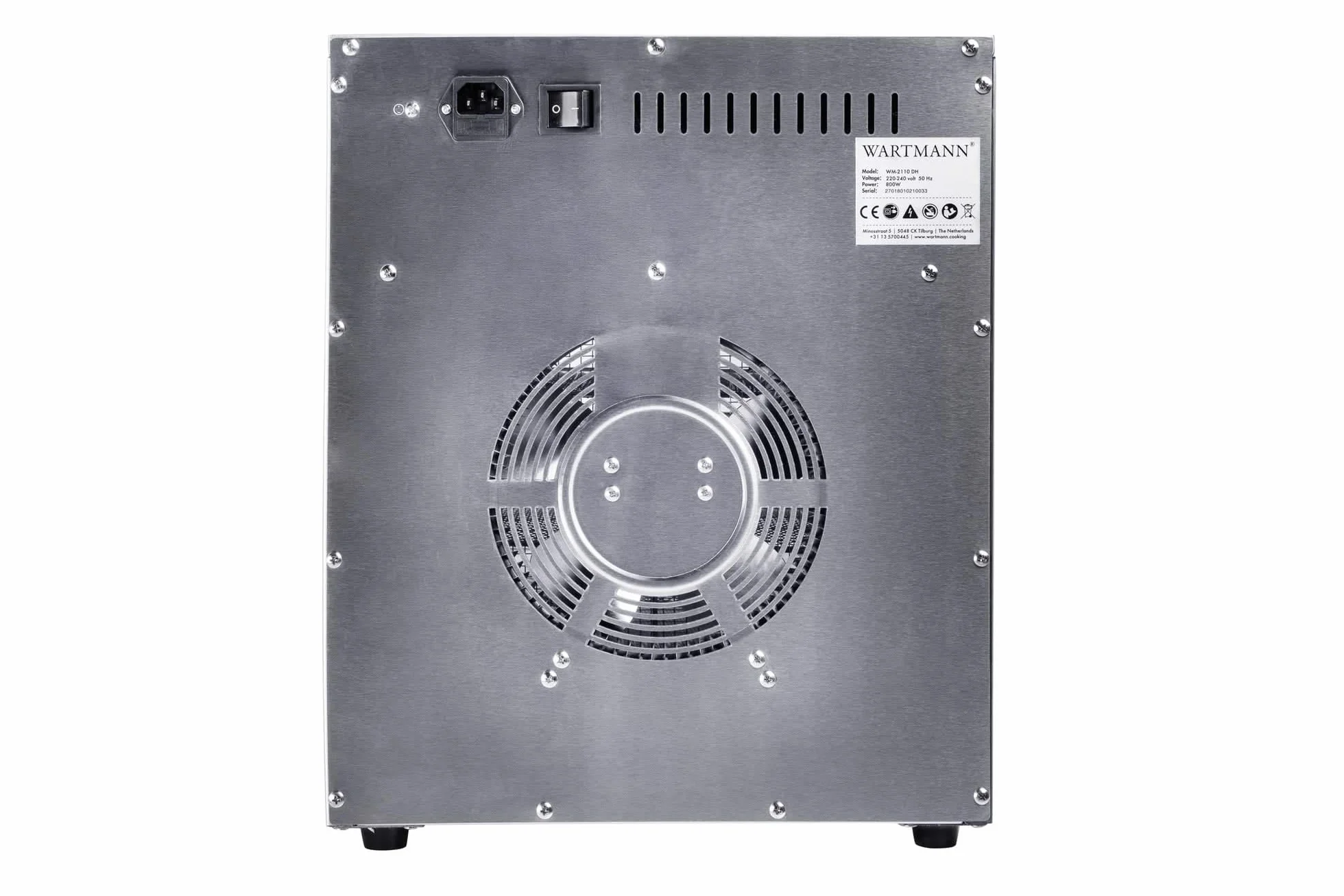 Suszarka WM-2110 DH, srebrna
