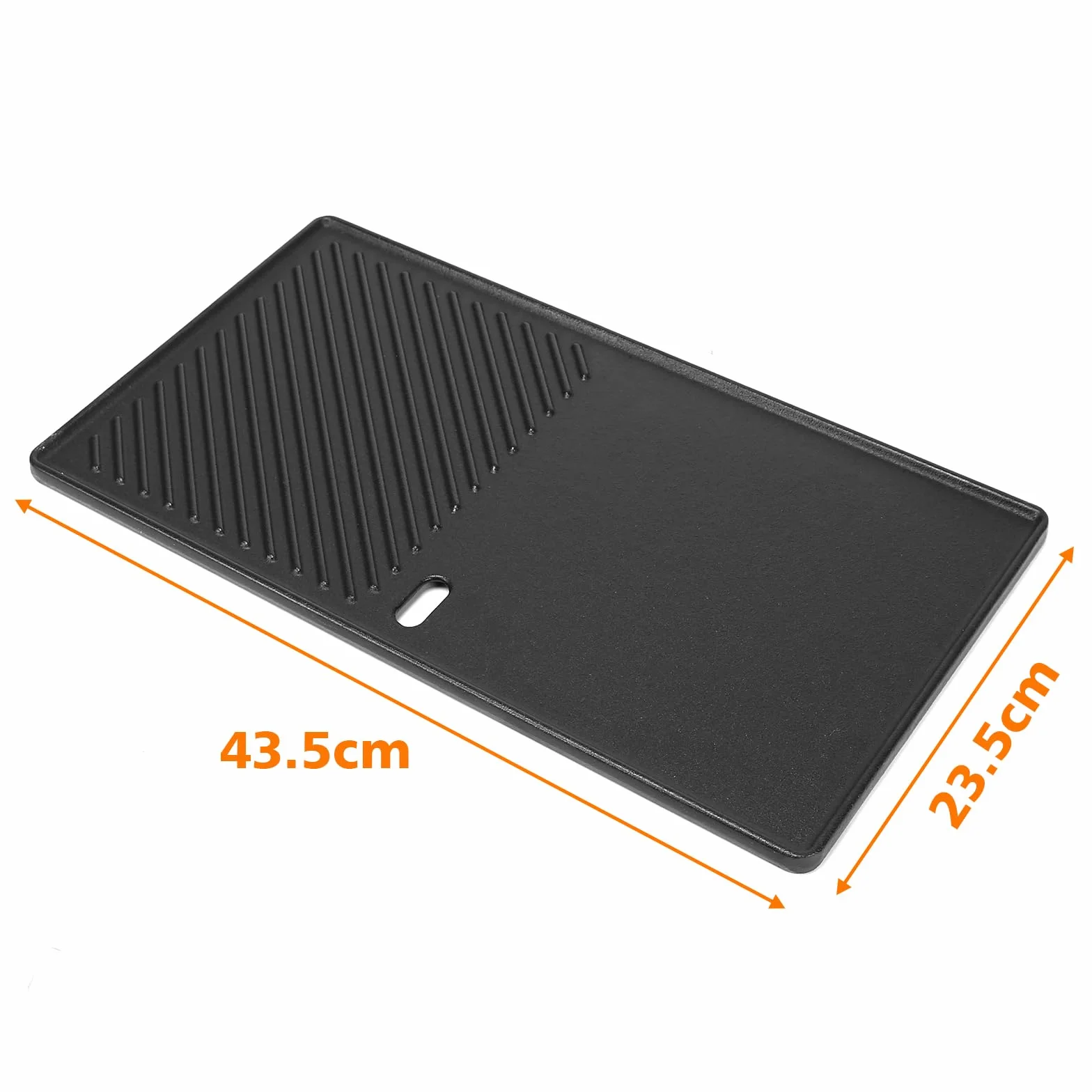 Denmay płyta do grillowania żeliwna 43,5x23,5 cm Landmann EMAILLEE Triton do grilla gazowego