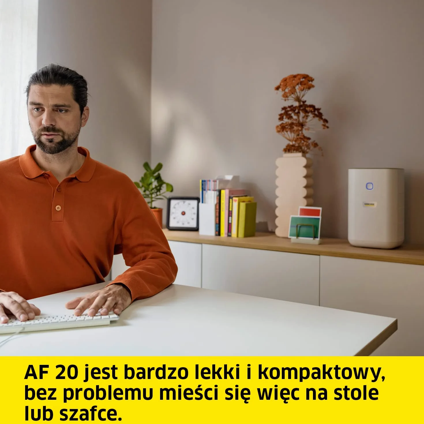 Kärcher Oczyszczacz Powietrza AF 20, 220 m³/h, 20 m², 99.95% Cząsteczek do 0.3 μm