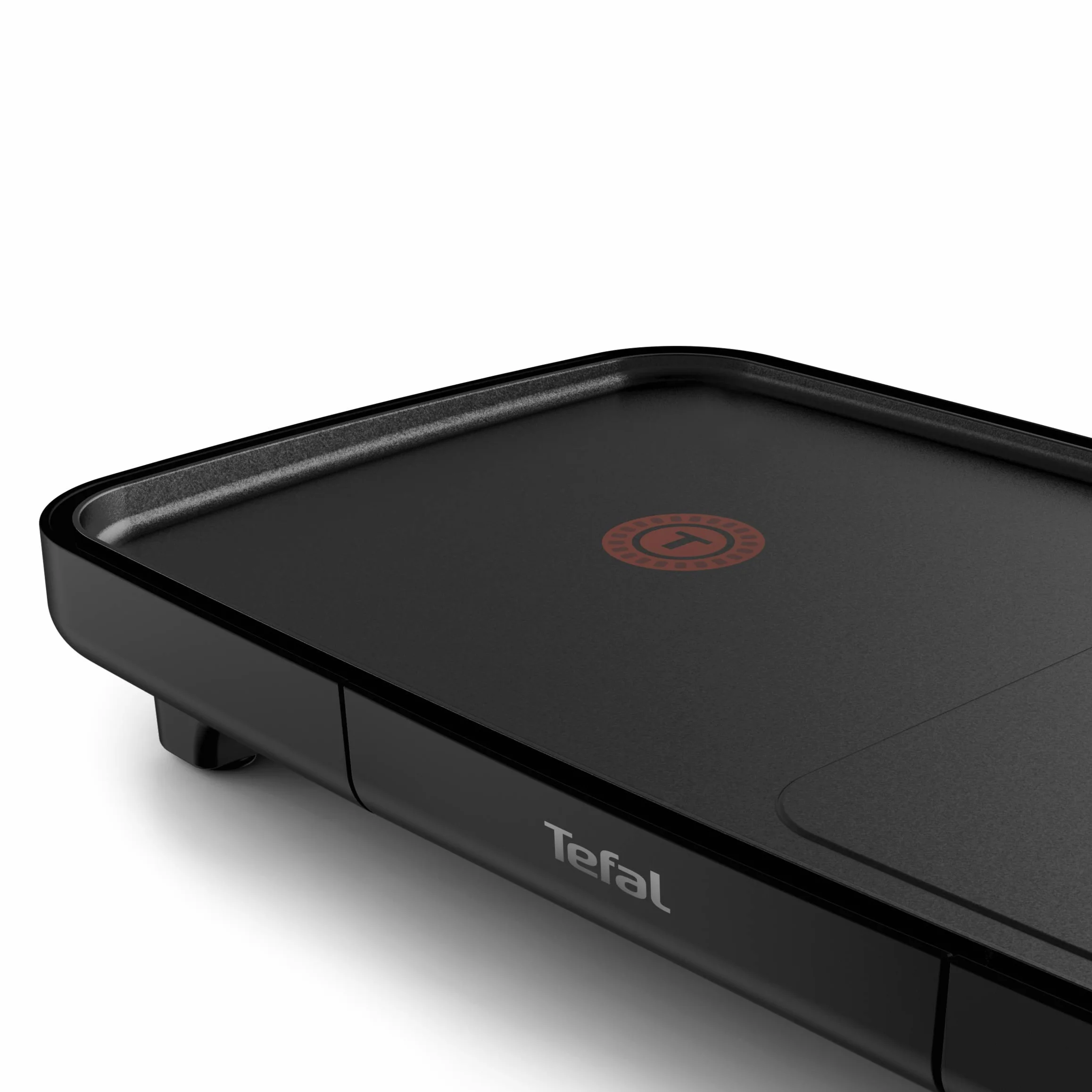 Tefal Plancha Booster elektryczna plancha 2200 W 2 strefy gotowania regulowany termostat powłoka nieprzywierająca