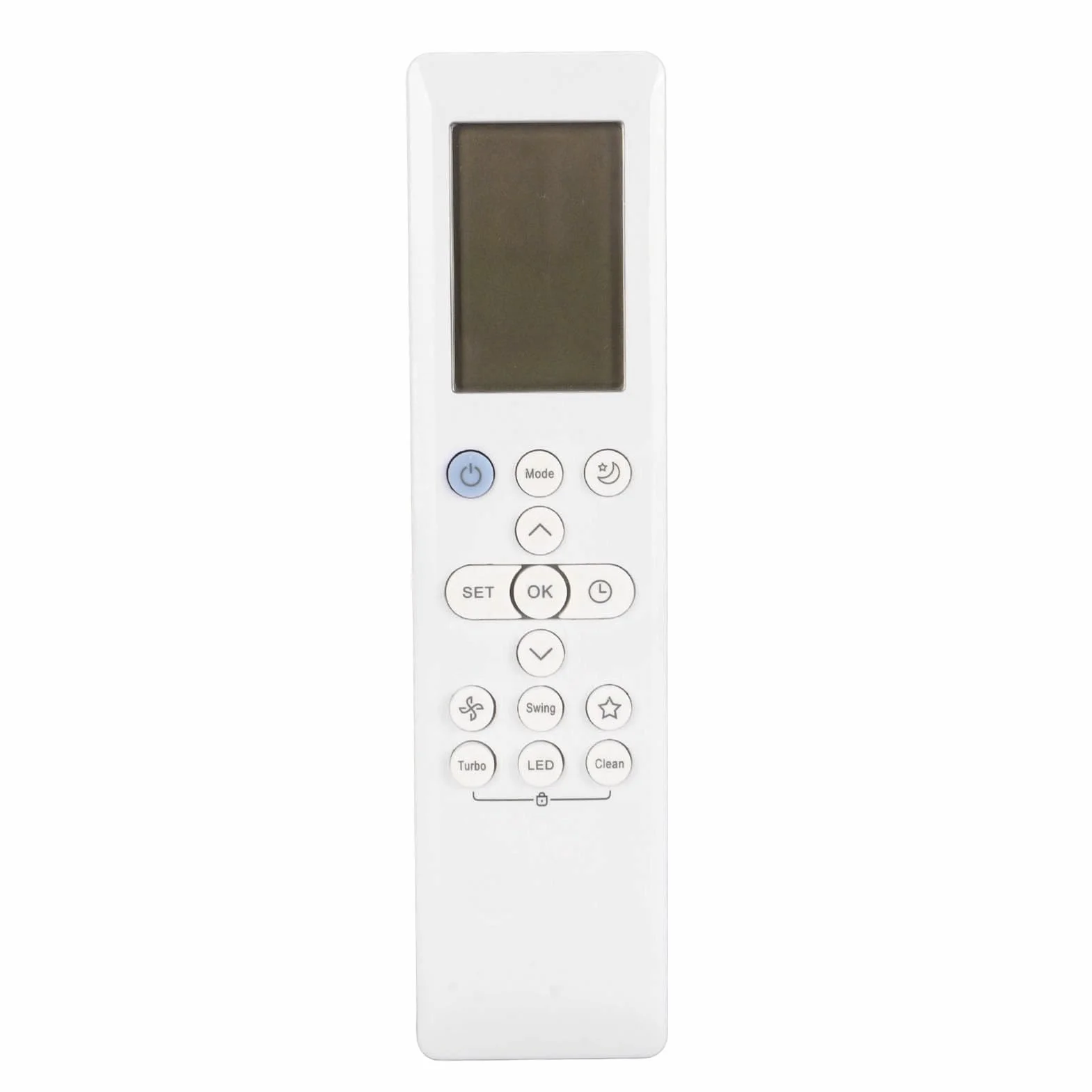 RG10B E2 BGEF Pilot do Midea, Ulepszony Uniwersalny Pilot AC do Klimatyzatora, Ergonomiczny Zamiennik Pilota do Domowego Biura