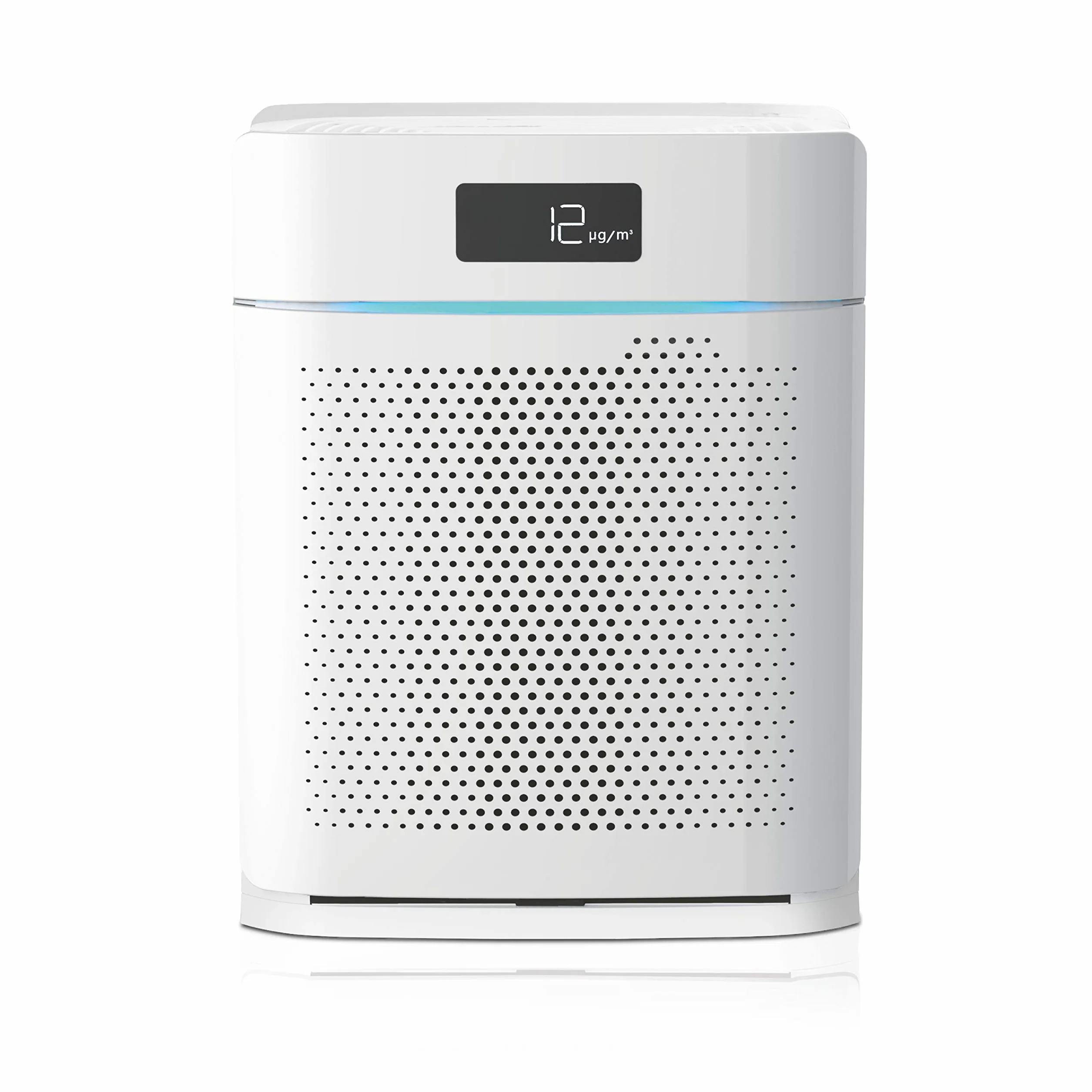 IDEAL - Oczyszczacz powietrza AP25 do 35 m² z filtrem HEPA i filtrem z węglem aktywnym, CADR 250 m³/h przeciwko drobnemu pyłowi, pyłkom, alergenom, bakteriom, dymowi papierosowemu, spalinom – filtr powietrza idealny do domu