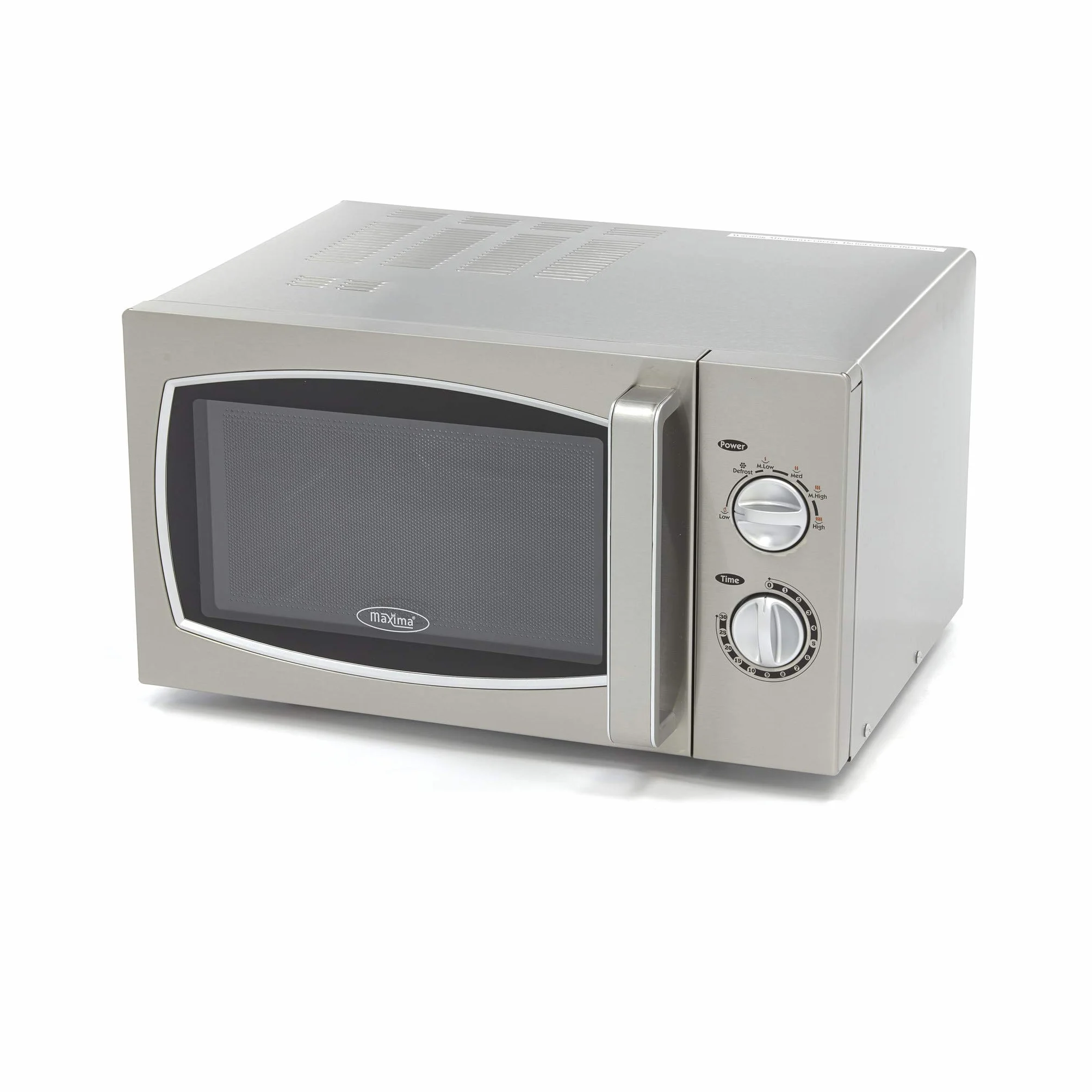 Kuchenka mikrofalowa 25 l 900 W stal nierdzewna wolnostojąca