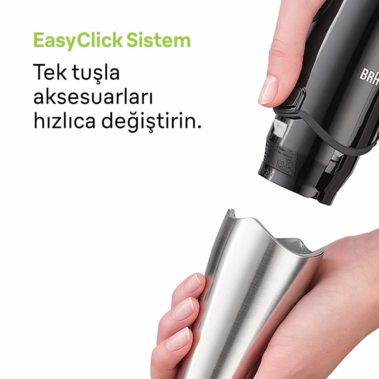 Braun MultiQuick 7 MQ 7075X blender ręczny immersyjny ze stali nierdzewnej ActiveBlade