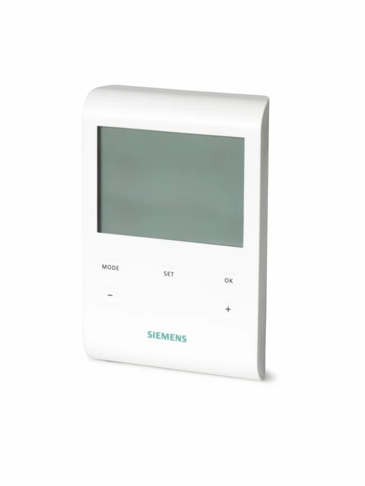 Siemens RDE100.1 termostat pokojowy z wyświetlaczem LCD