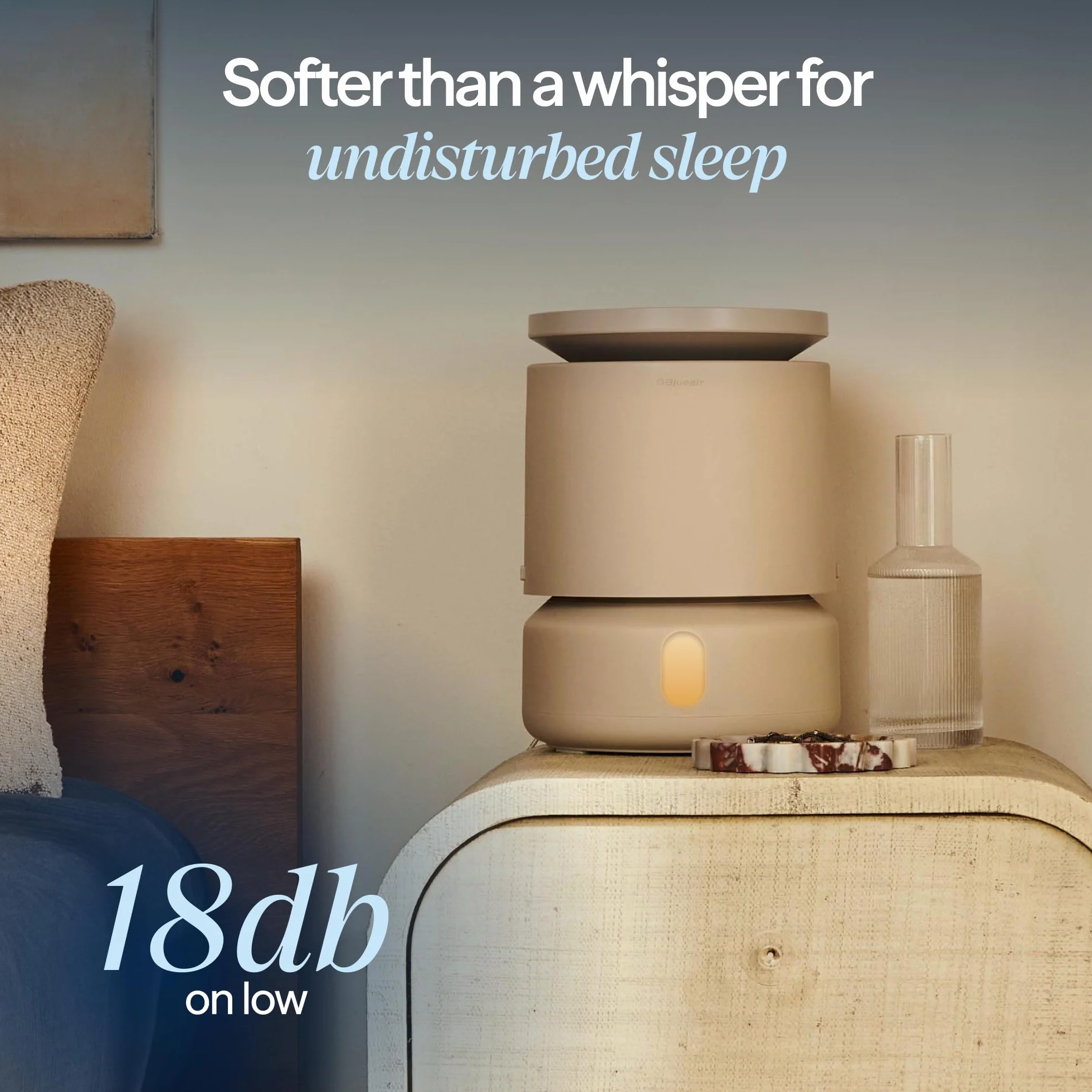 Blueair Nawilżacz powietrza DreamWell 48 h Top-Fill InvisibleMist cichy bez mgły