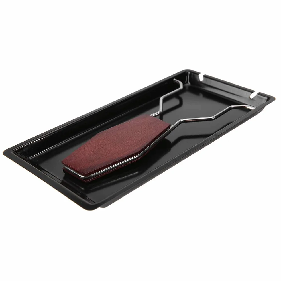 Mini Raclette Składany Tealight Raclette Nieprzywierający Rotaster Blacha do pieczenia Zestaw pieców Ze stali węglowej Domowy grill kuchenny Narzędzie z drewnianą rączką