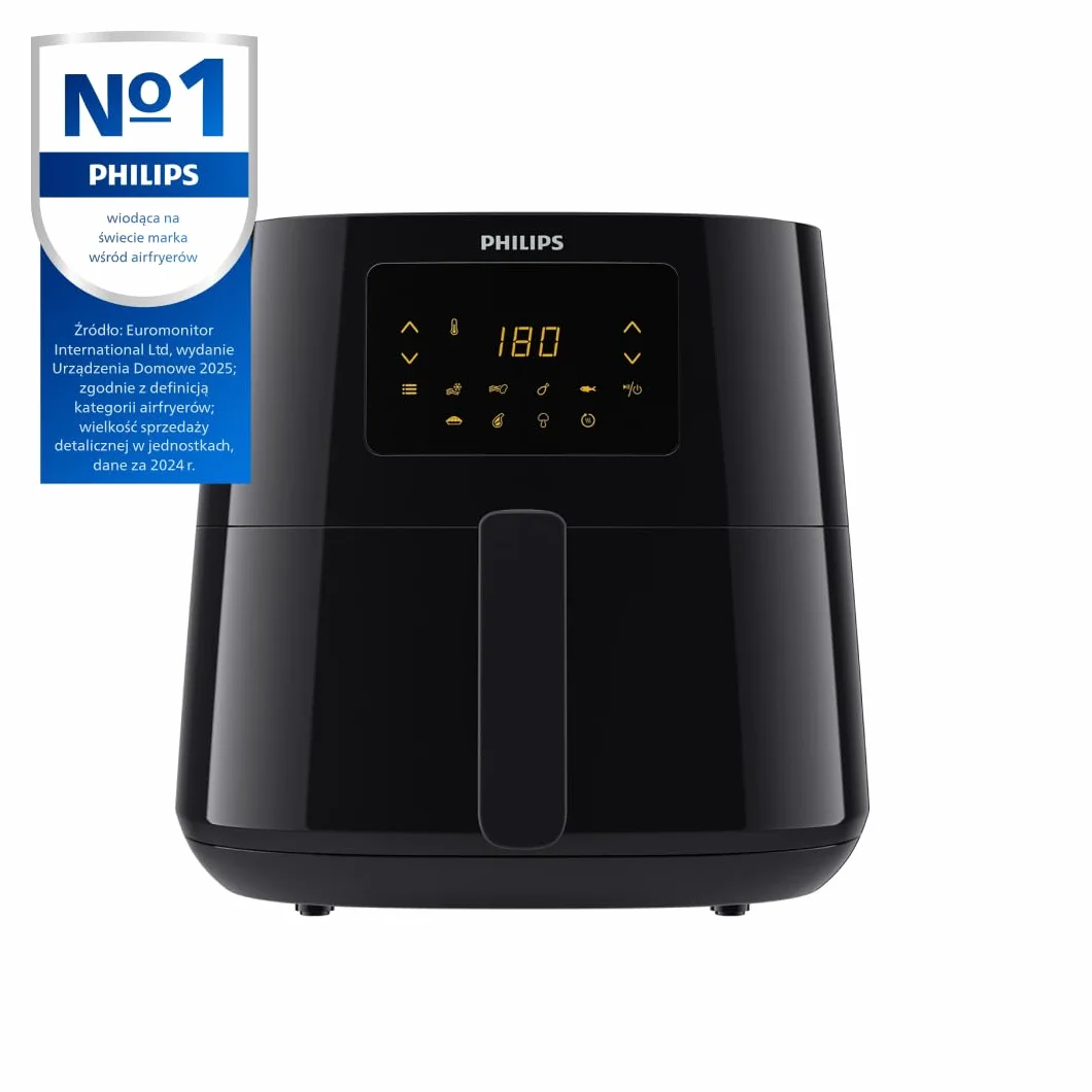 Philips Airfryer XL Seria 3000 6.2 l Beztłuszczowa Frytkownica 14-w-1 Cyfrowy wyświetlacz HD9270/90