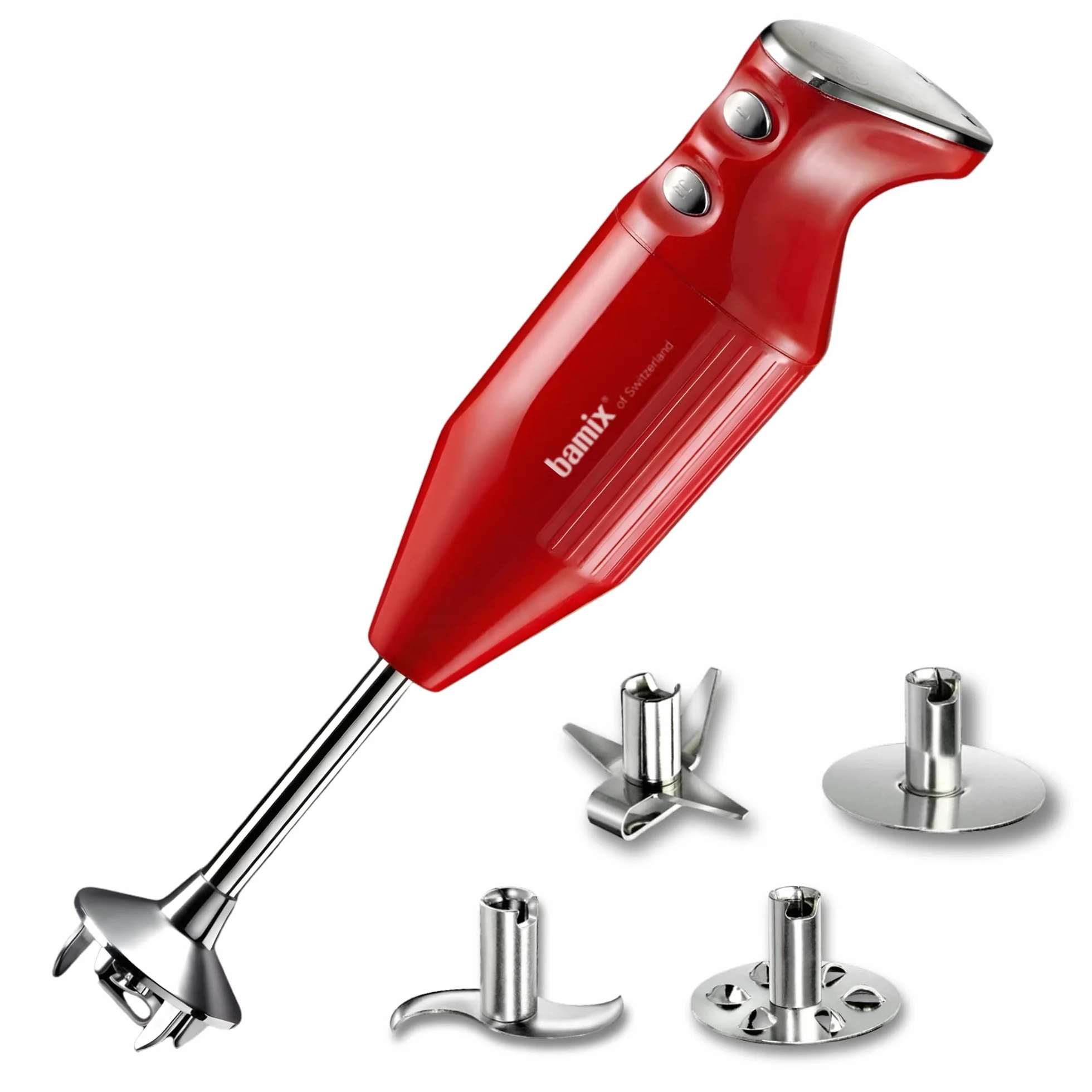 Bamix M350 Maxx blender ręczny czerwony