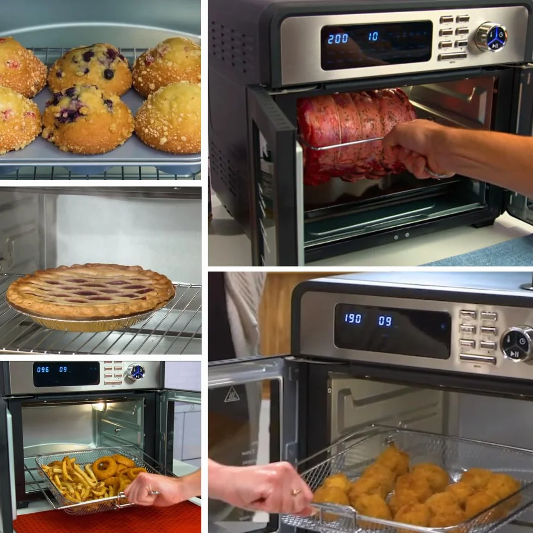 CHEF-O-MATIC Piekarnik elektryczny 28L 1700W Grill Wewnętrzny Konwekcyjny