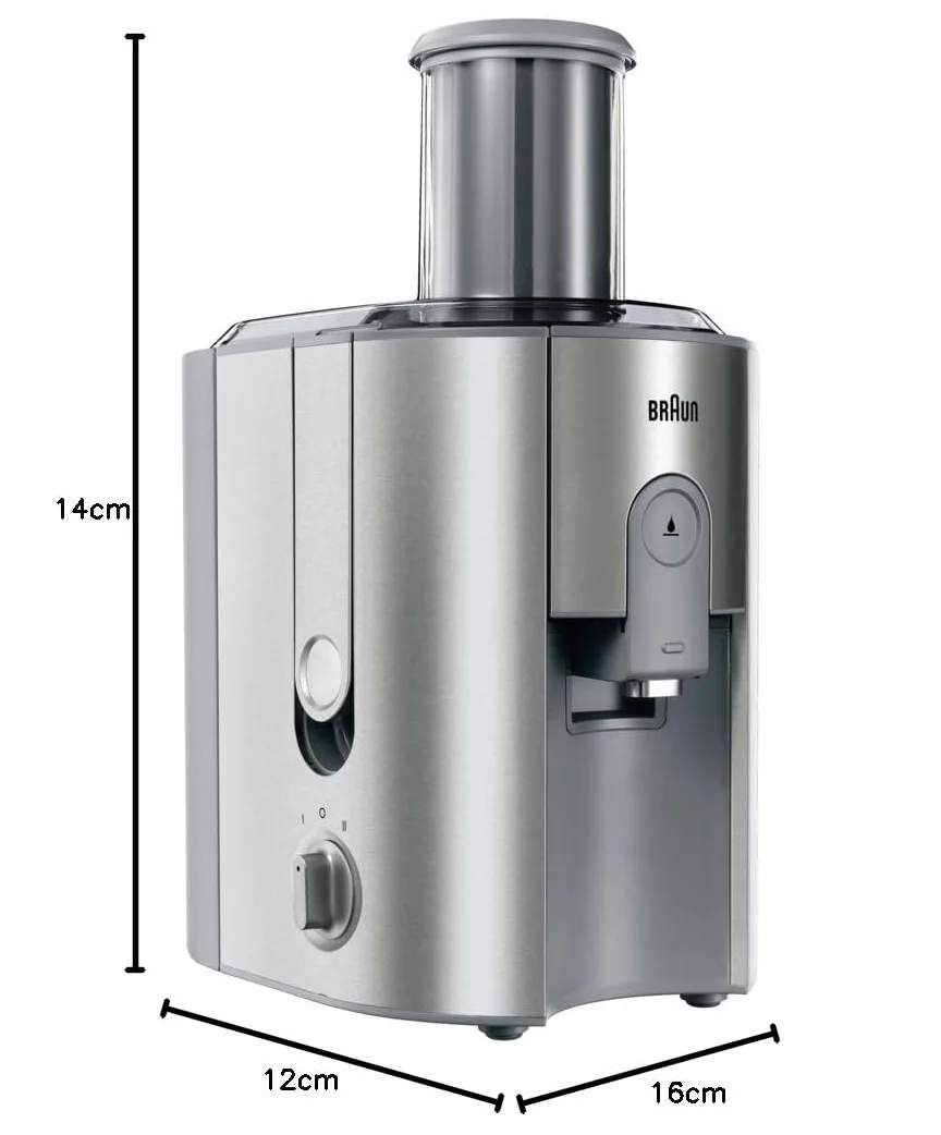 Braun J700 sokowirówka 1000 W stal nierdzewna srebrny