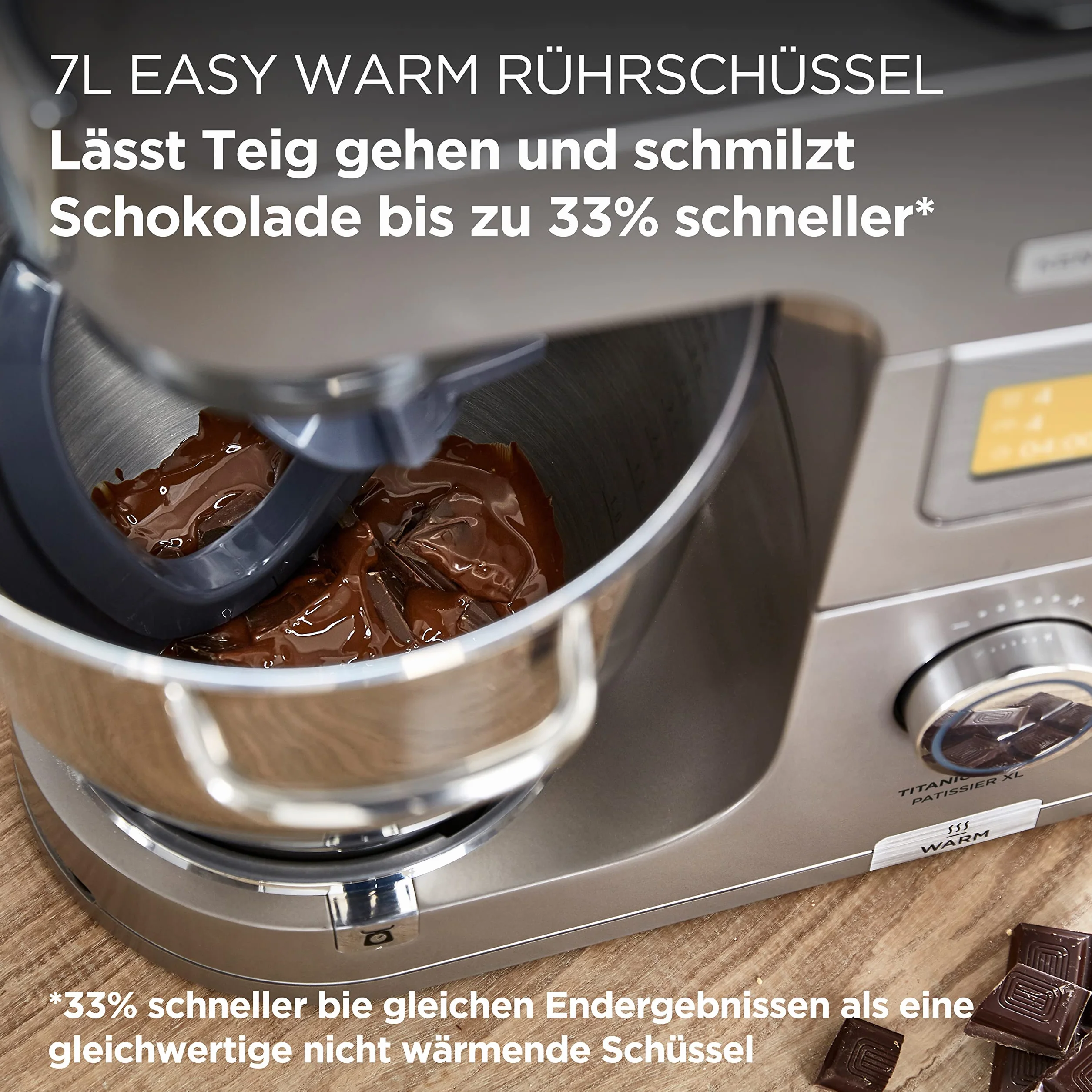 Kenwood Titanium Chef Patissierxl Robot Kuchenny, Srebrny, 1400 W