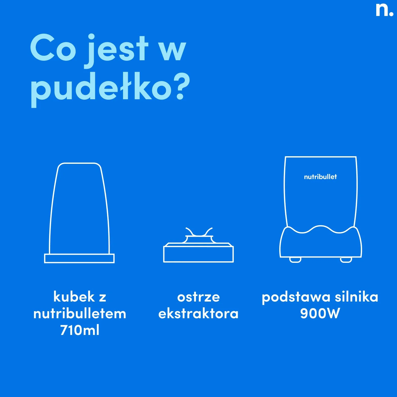 Nutribullet Pro 900, blender elektryczny, rozdrabniacz, blender do smoothie, wielofunkcyjny rozdrabniacz, zlewka 700 ml, NB904CP