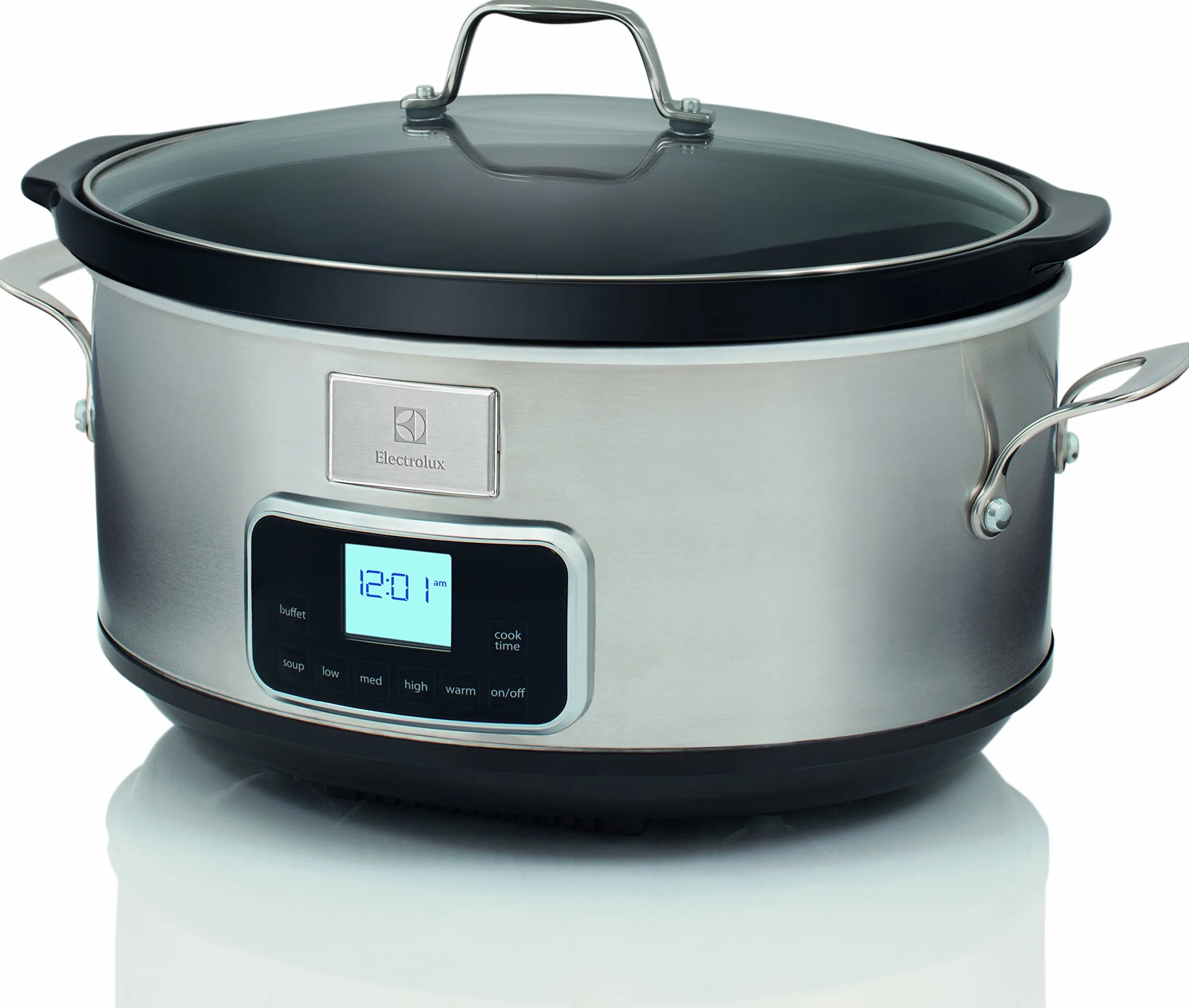 Electrolux ESC7400 Wolnowar – wolnowar ze stali nierdzewnej z 6 wstępnie zdefiniowanymi programami, 235 W, 6,6 l