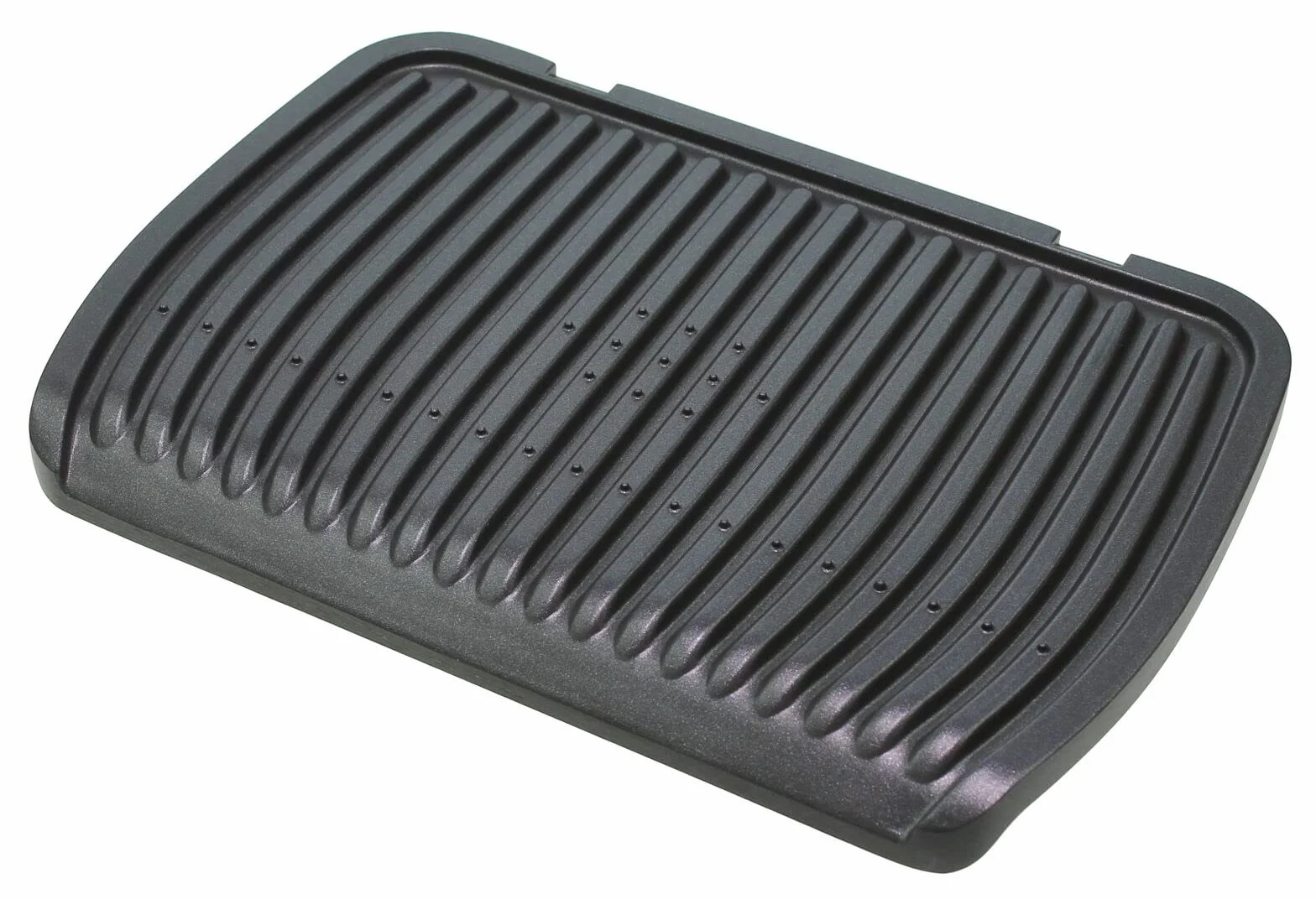 Rowenta Płyta Dolna do OPTIGRILL ELITE GR750, Stal Nierdzewna, Czarny, Prostokątny