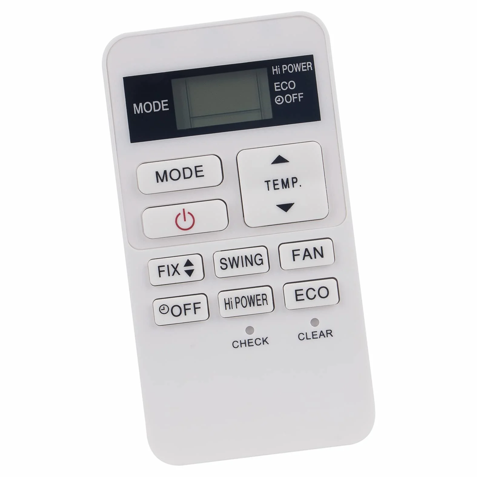 ALLIMITY Zamienny Pilot Klimatyzacji Odpowiedni dla Toshiba AC Air Conditioner BRC-ASX11E-C BRCASX11EC